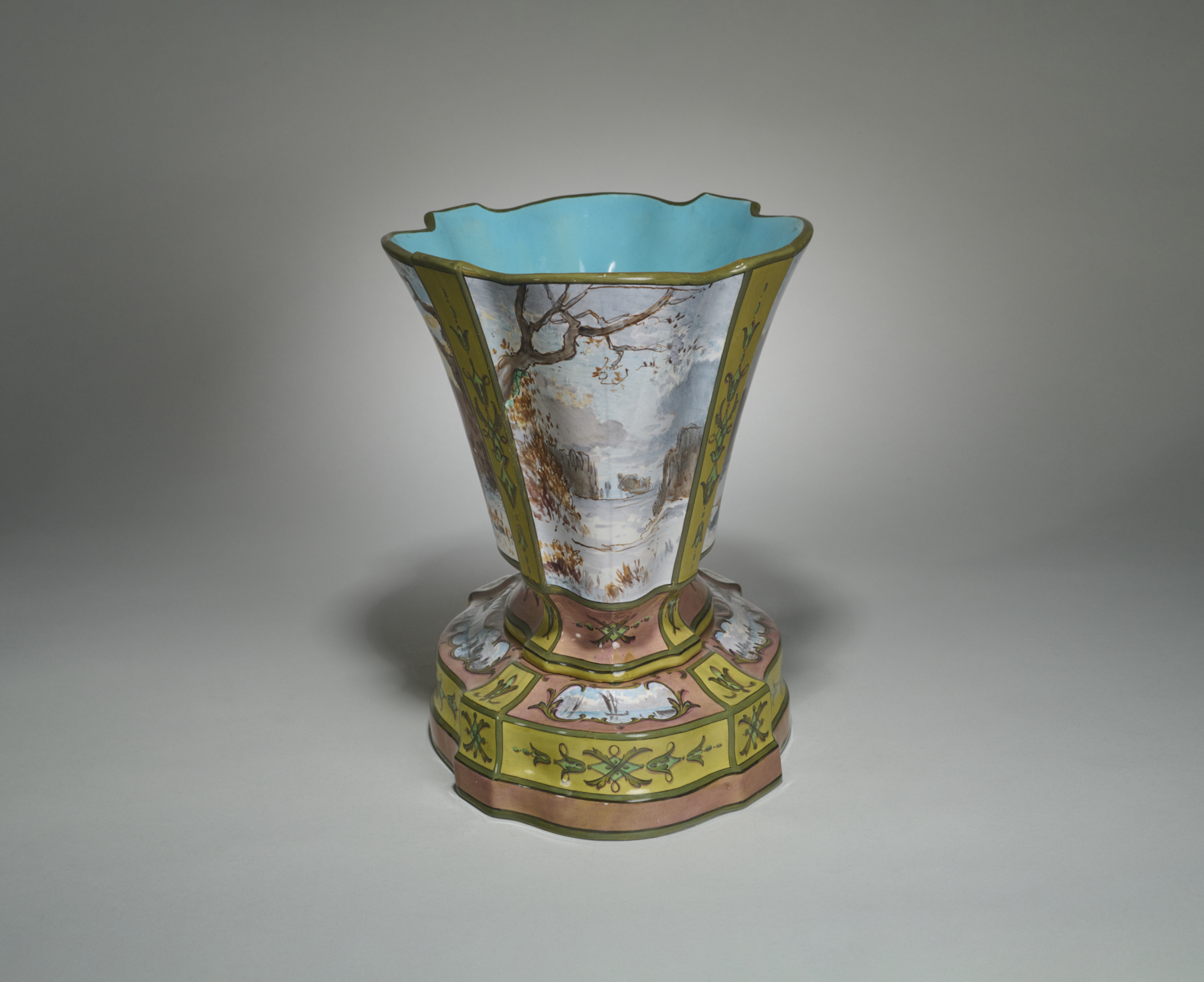 Image for Vase with Scenes of Wolves and Deer