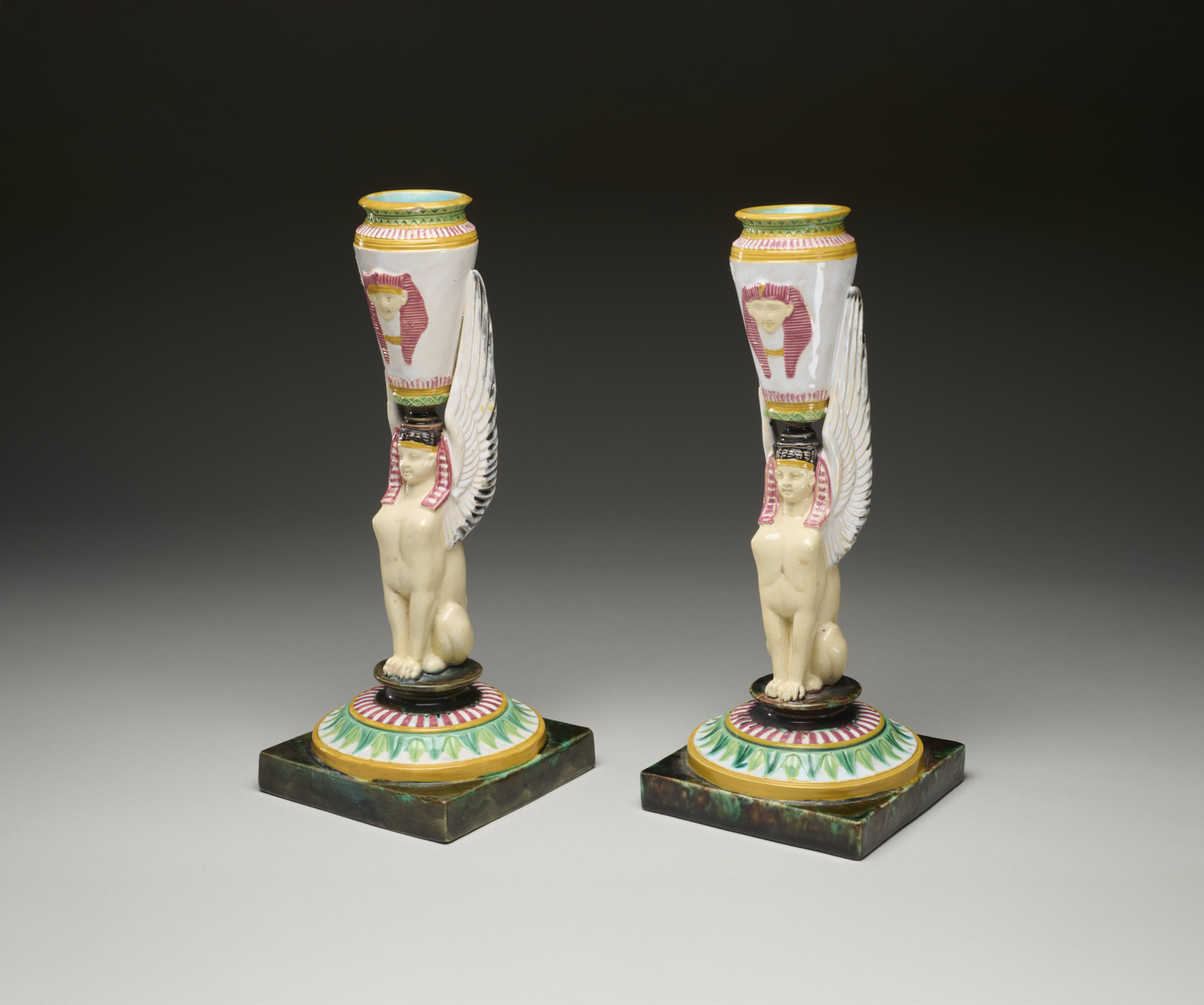 Image for Sphinx Candlesticks, shape no. 2706