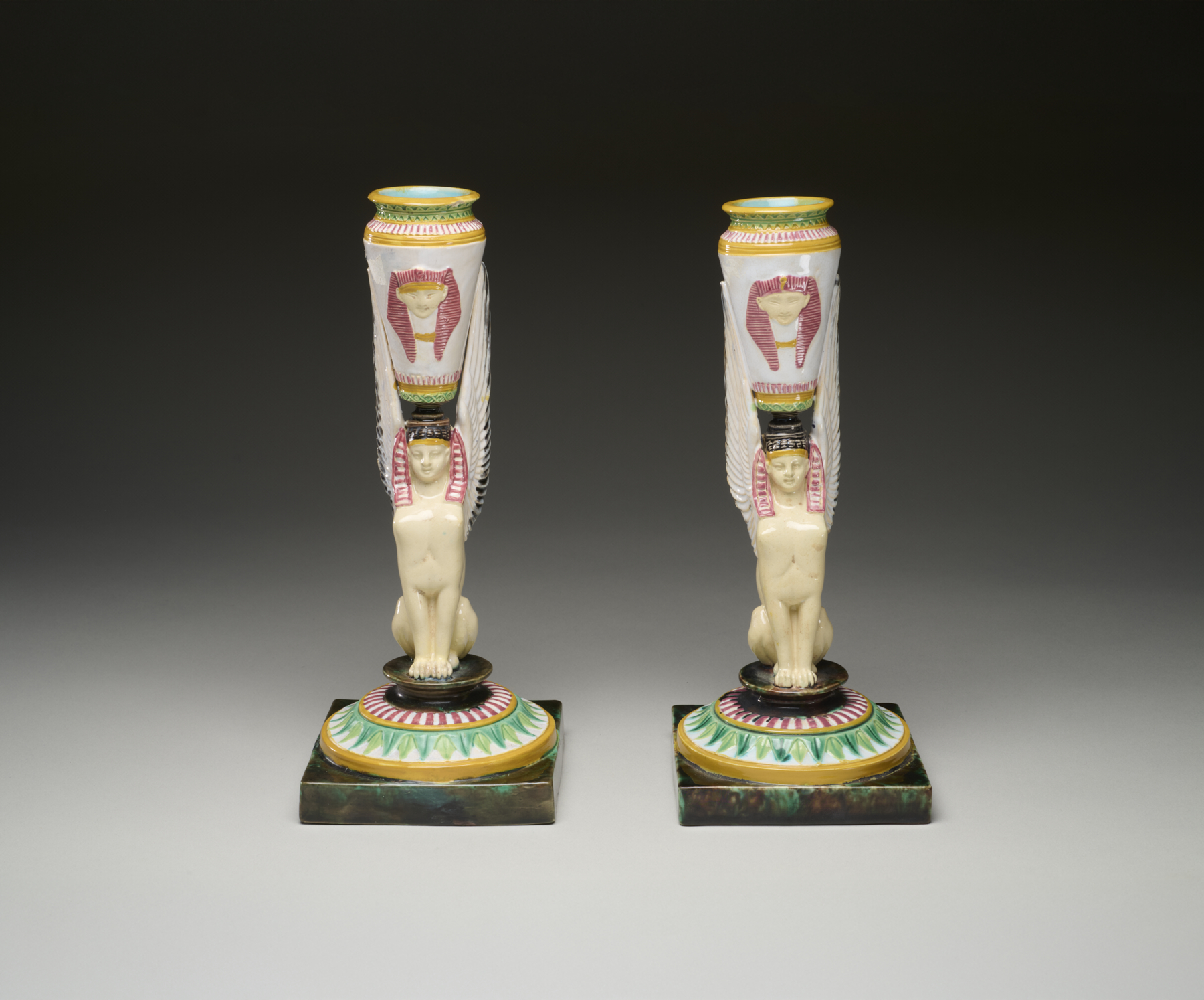 Image for Sphinx Candlesticks, shape no. 2706