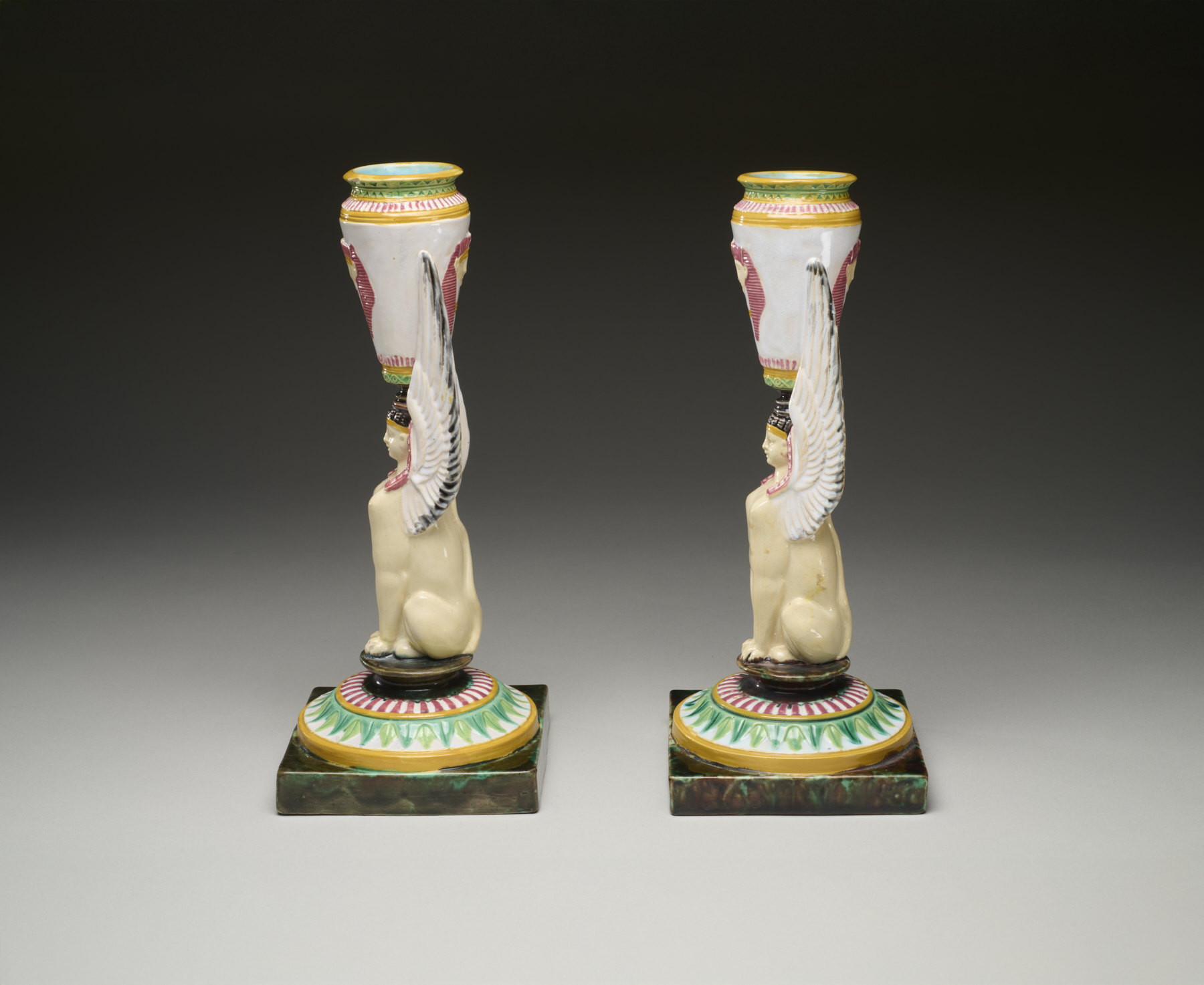 Image for Sphinx Candlesticks, shape no. 2706