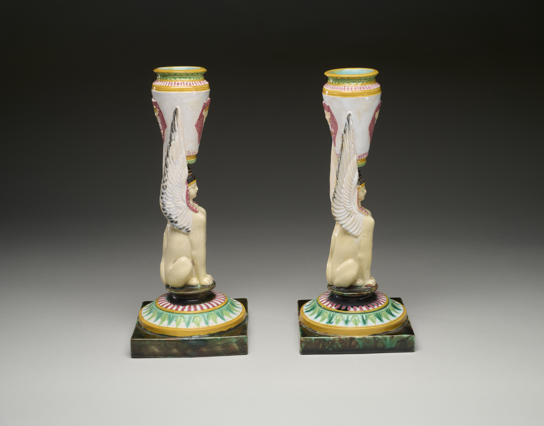 Image for Sphinx Candlesticks, shape no. 2706
