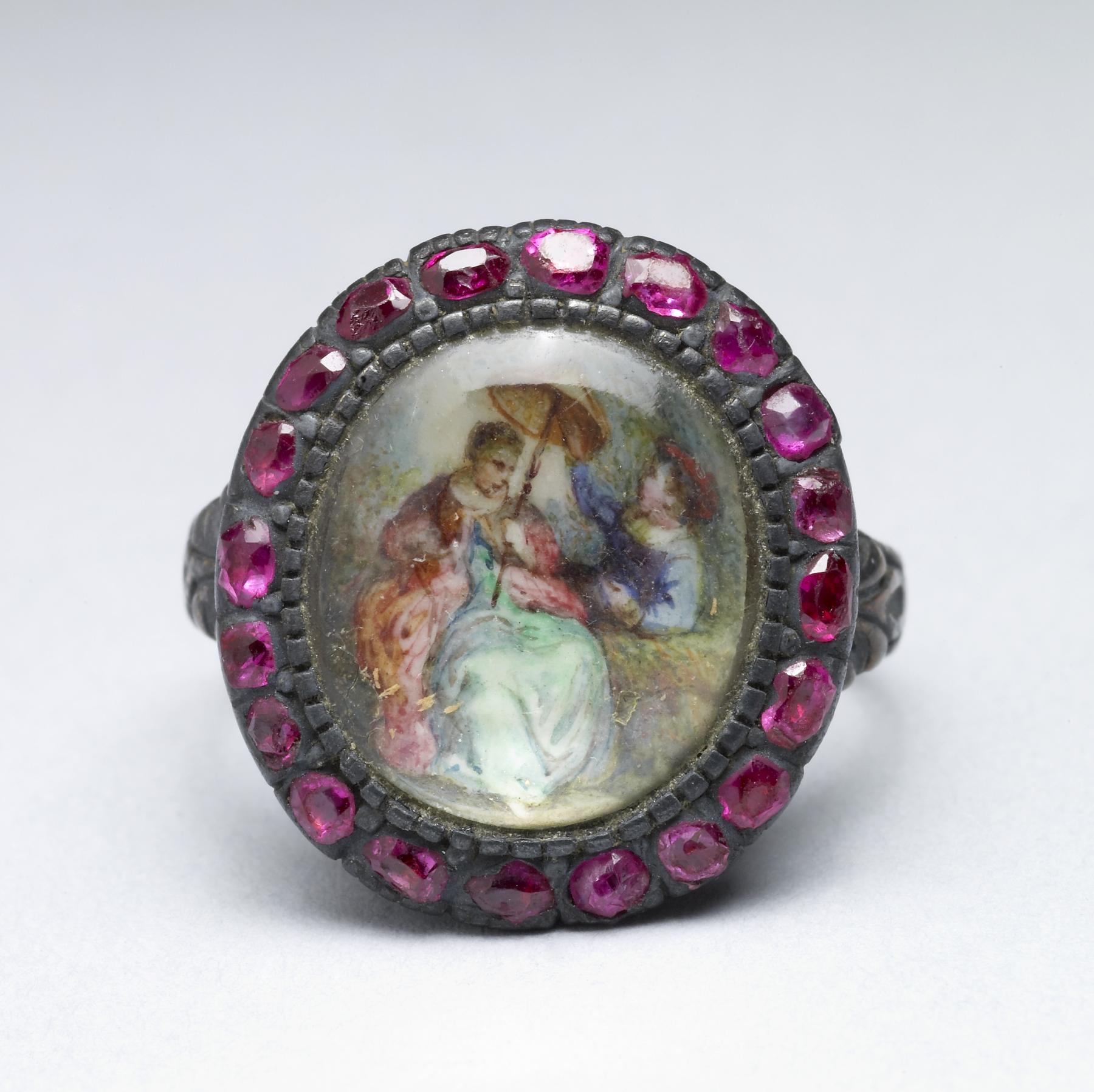 Image for Ring with Miniature Painting