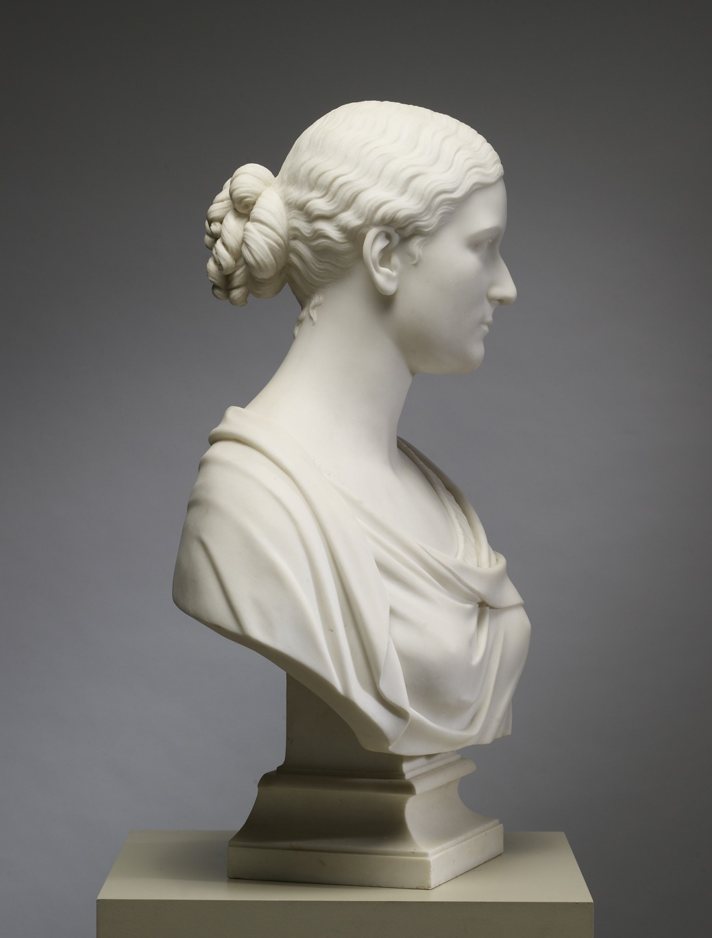 Image for Bust of Mrs. J. Edward Farnum (Eliza Leiper Smith, 1849-1912)