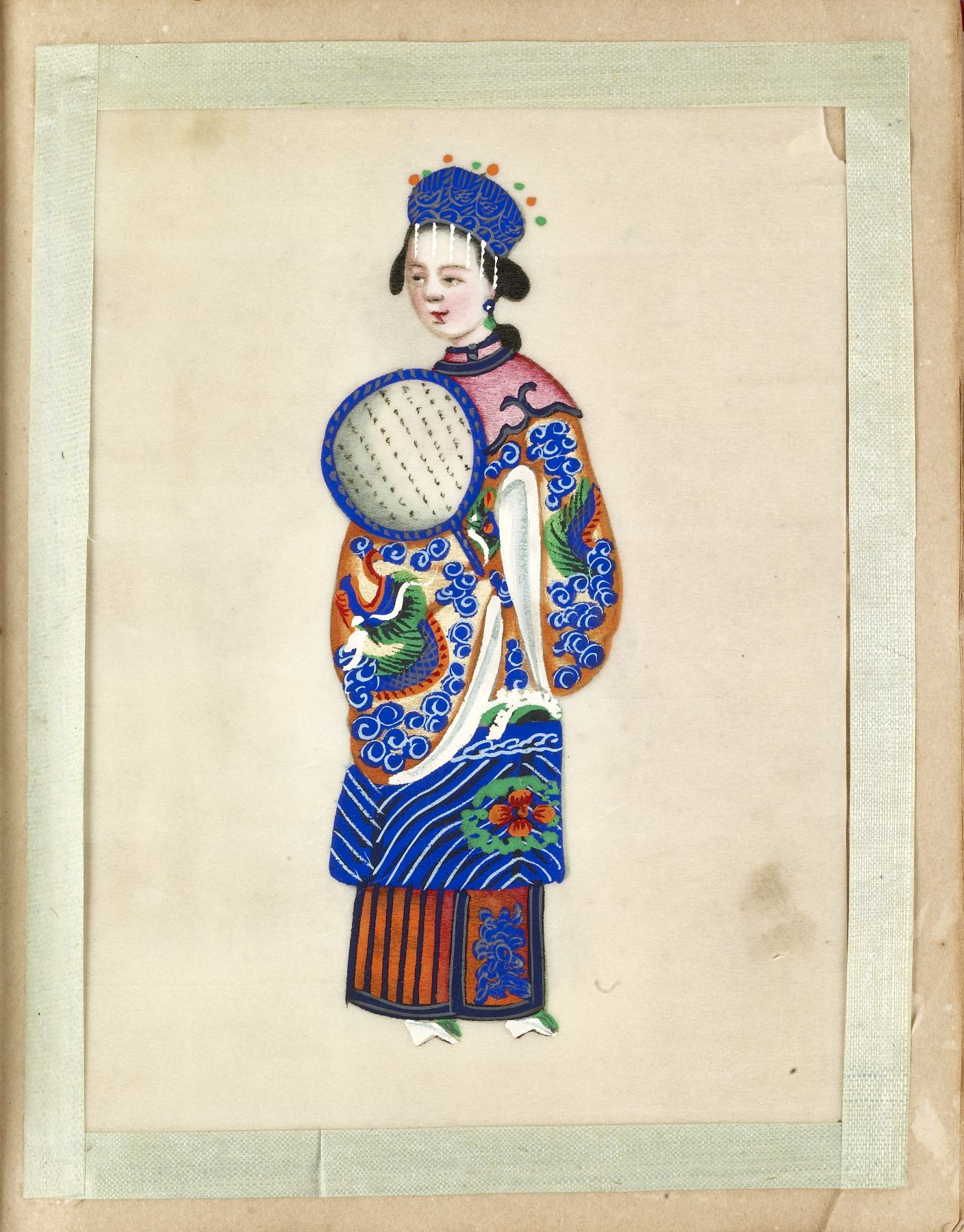 Image for Leaf from Album of Costumes