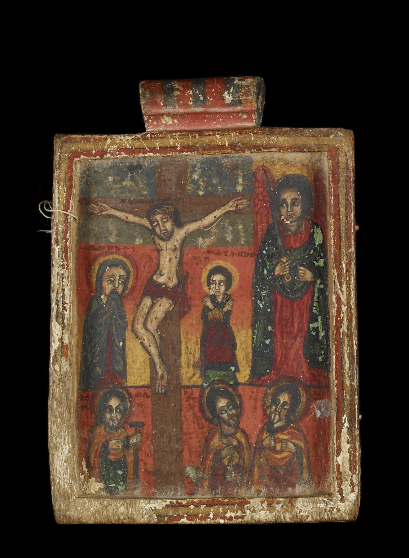 Image for Double-sided Icon with Scenes from the Life of Christ, the Virgin Mary, and the Saints