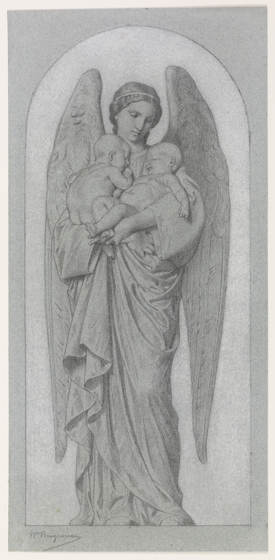 Image for Angel Holding Two Infants