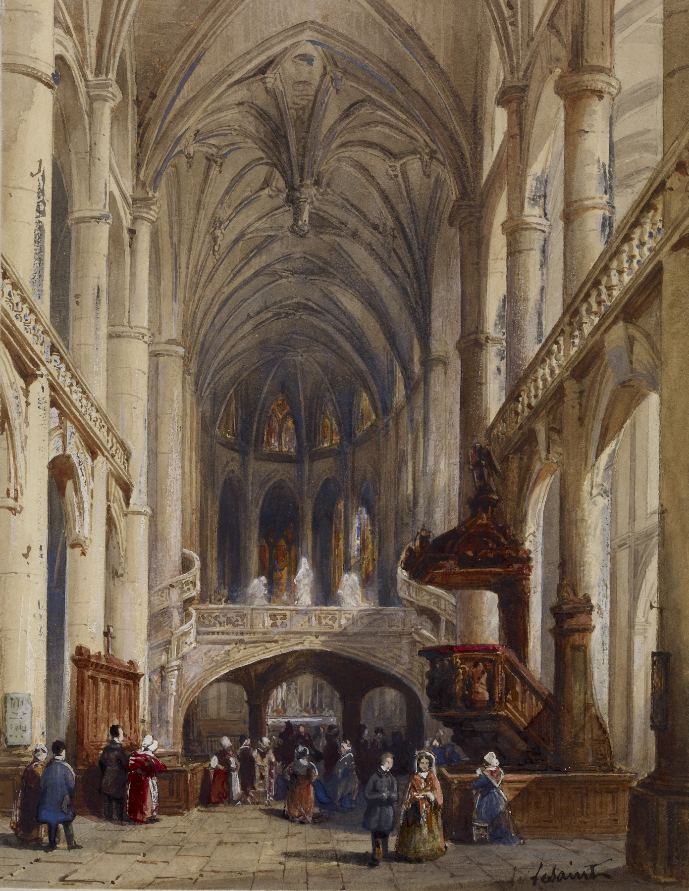 Image for Interior, St. Etienne du Mont, Paris