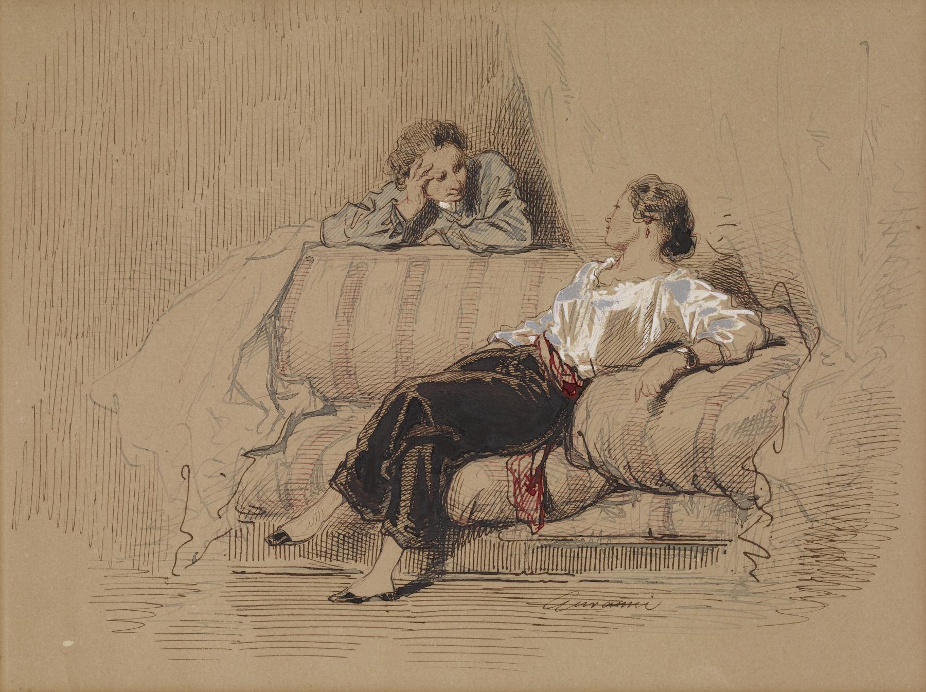 Image for Lady on Sofa
