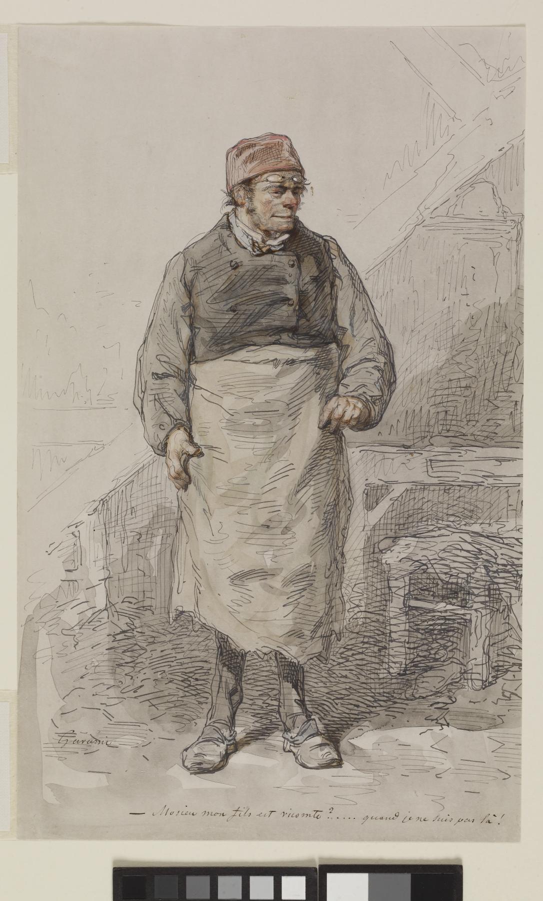 Image for Man in Apron and Cap
