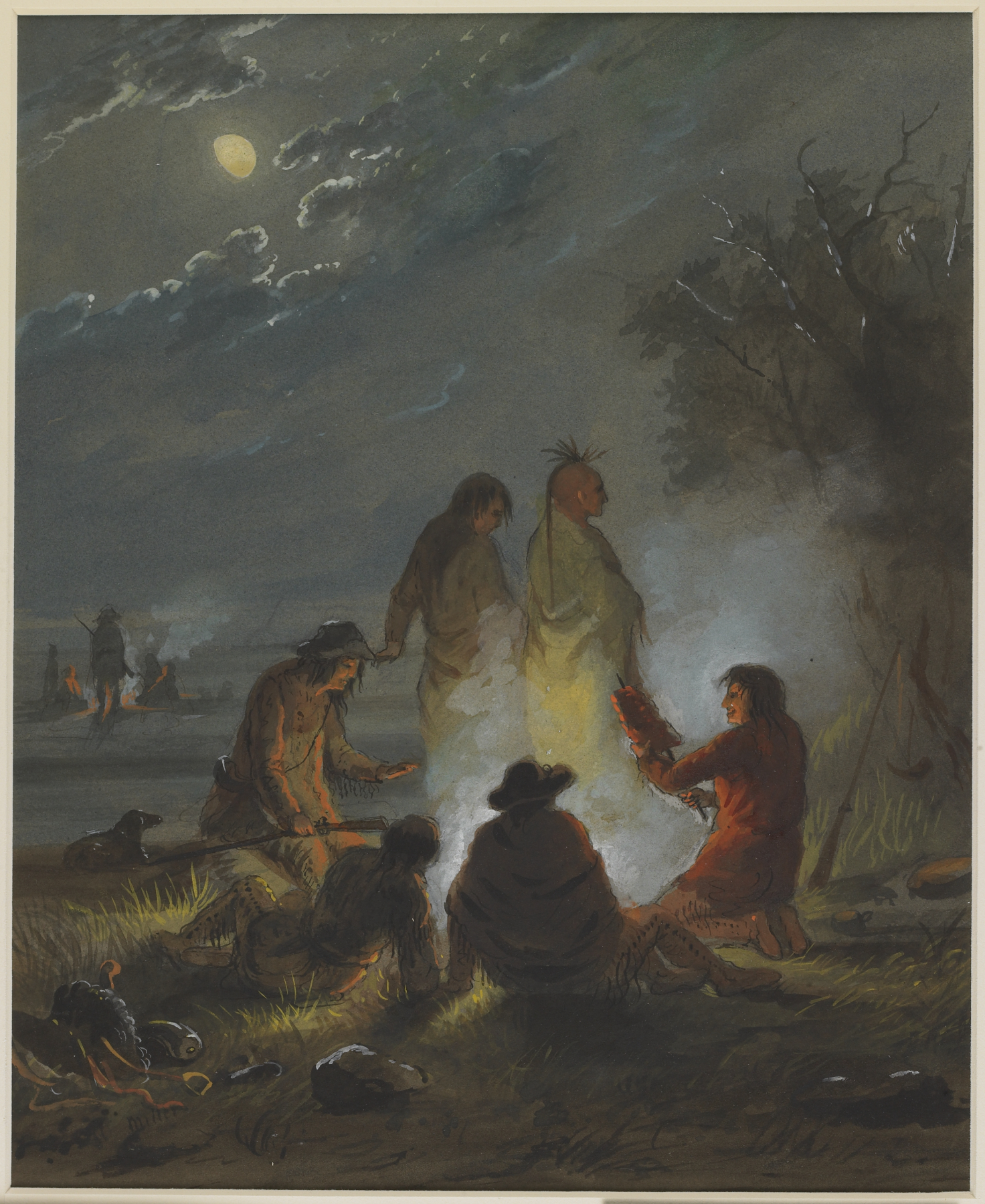 Image for Camp Fire, Preparing the Evening Meal