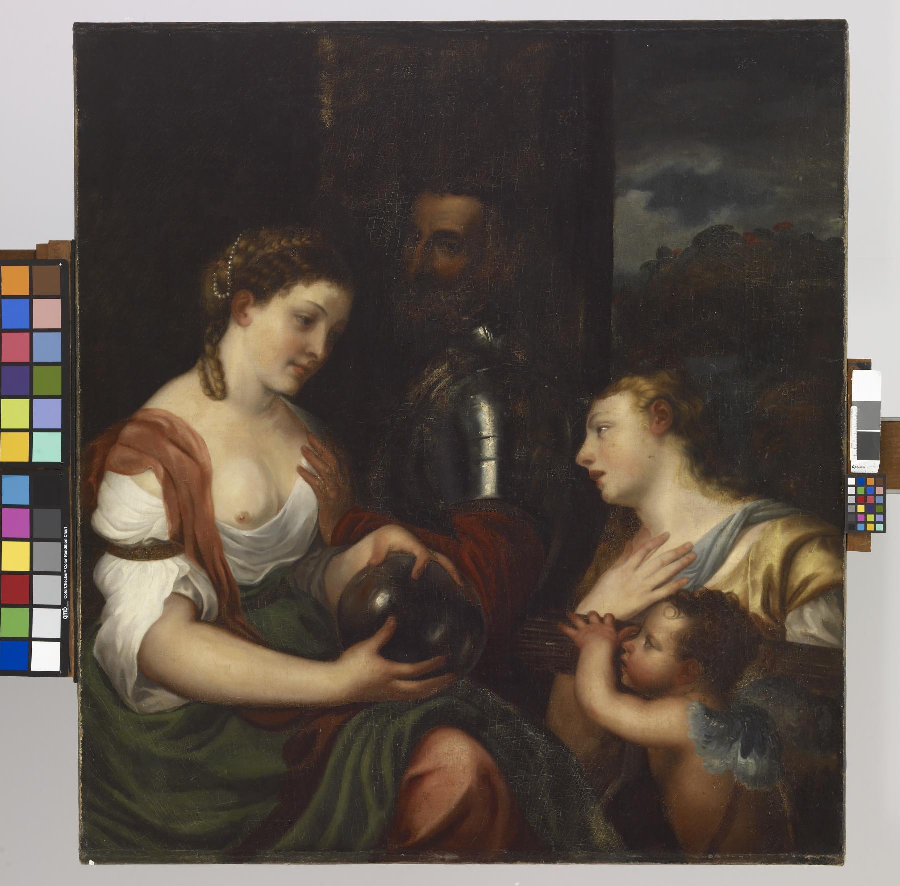 Image for Copy of Titian's "Allegory of Alfonso d'Avalos, Marchese del Vasto"