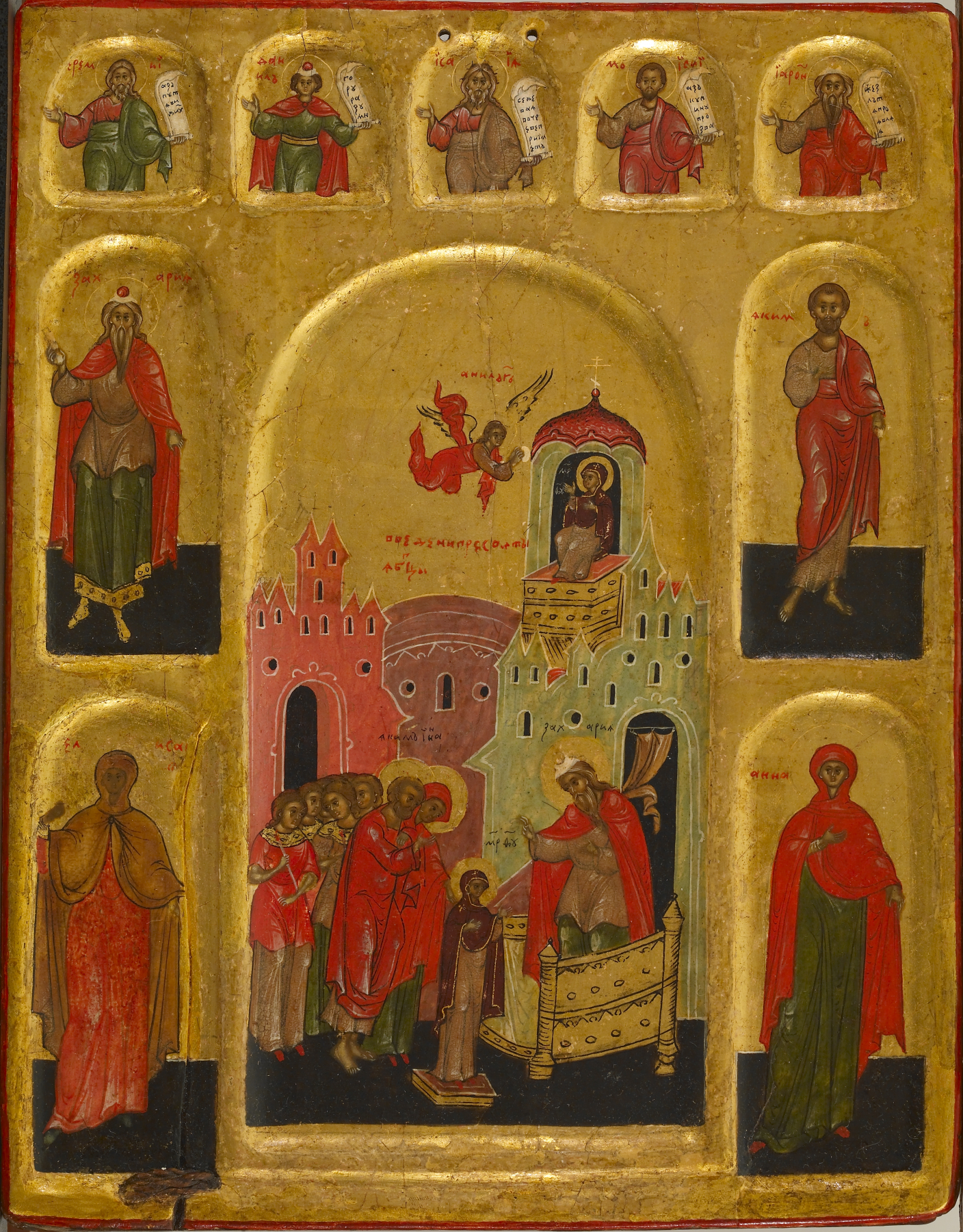 Image for Presentation of the Virgin in the Temple and the Virgin of the Burning Bush