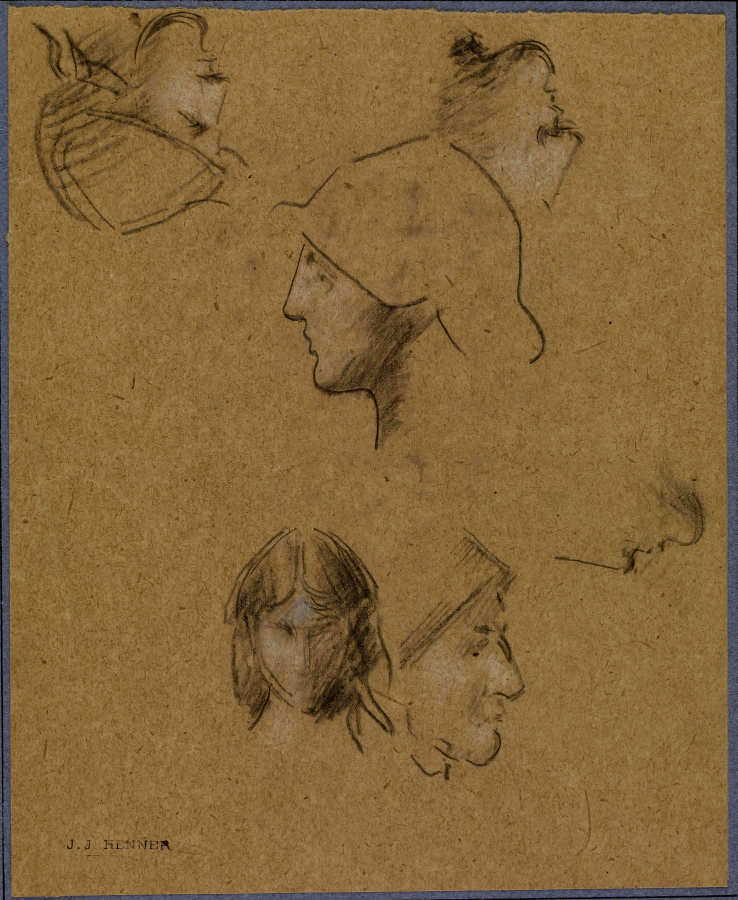 Image for Studies of Six Heads