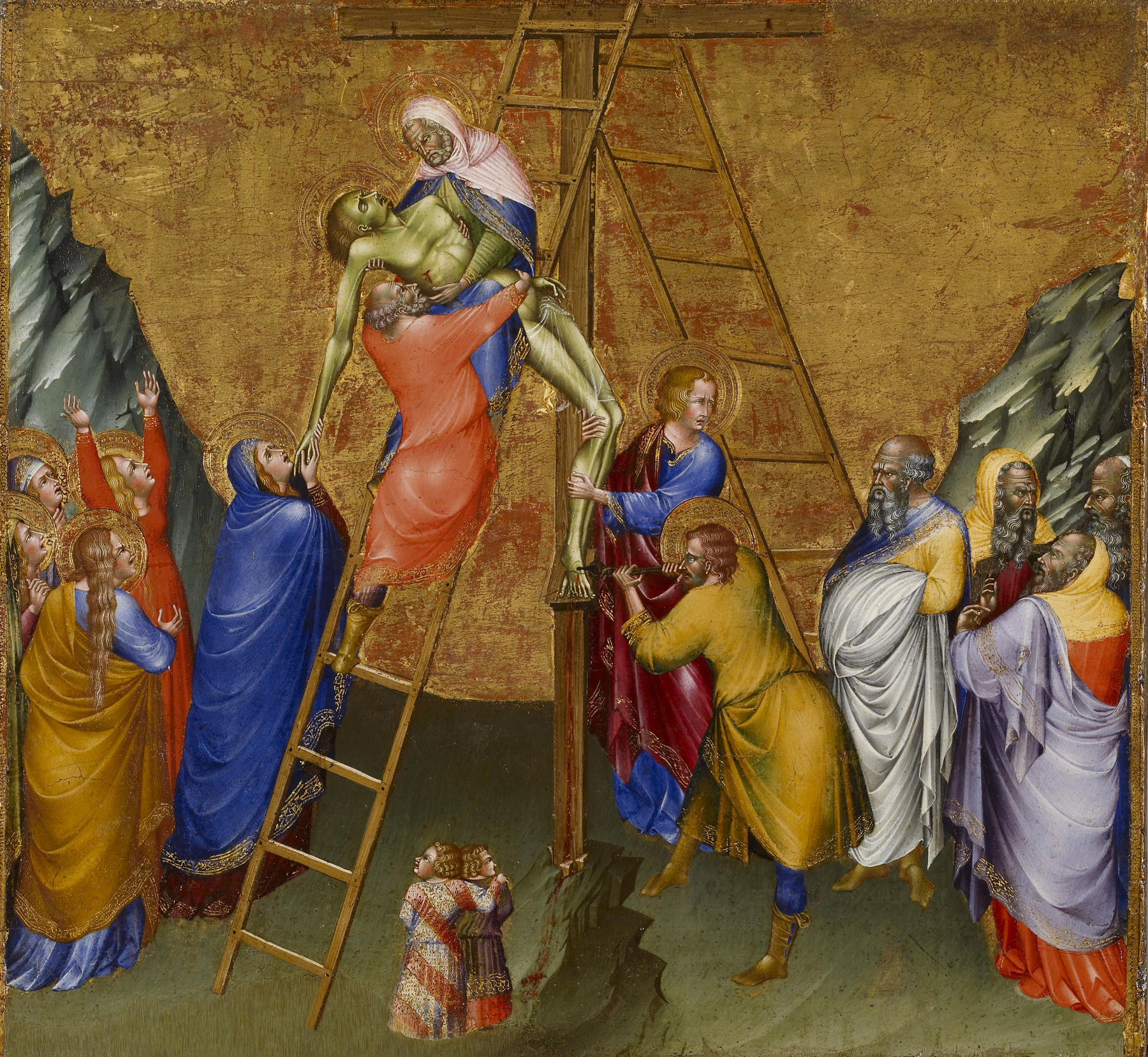 Image for Four Panels with the Passion of Christ from a Predella