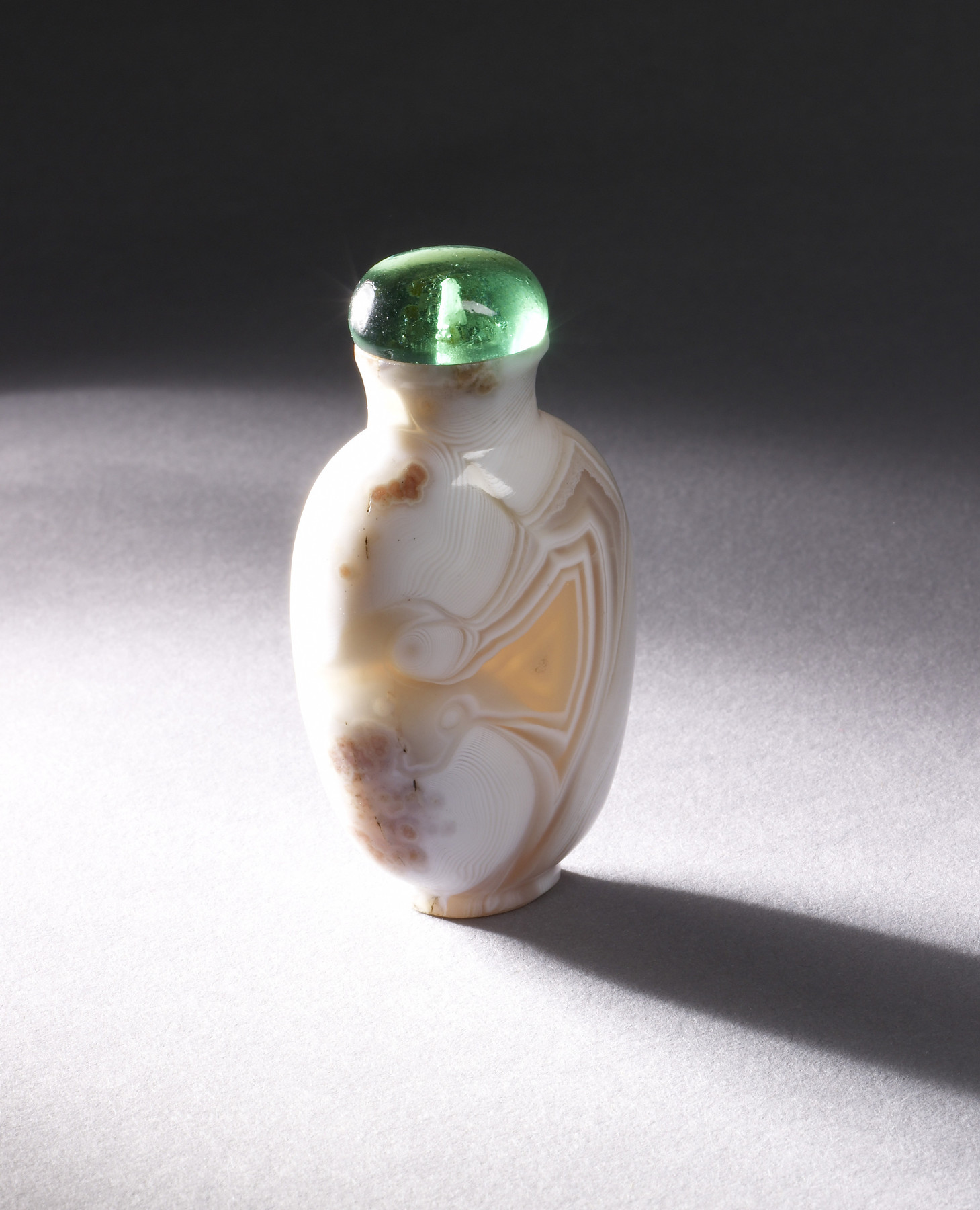 Image for "Fortification Agate" Snuff Bottle
