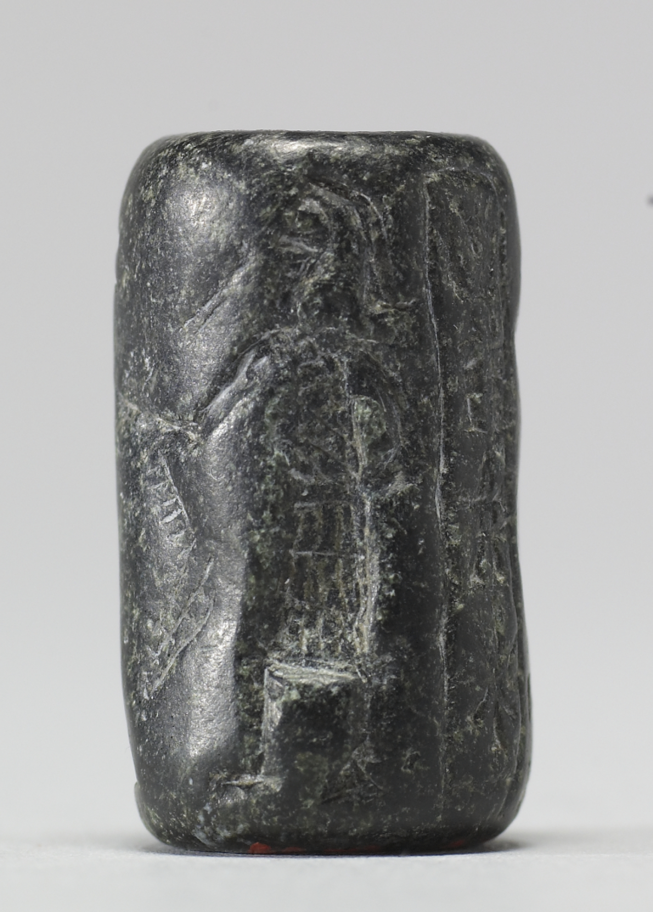 Image for Cylinder Seal with a  Presentation Scene and an Inscription