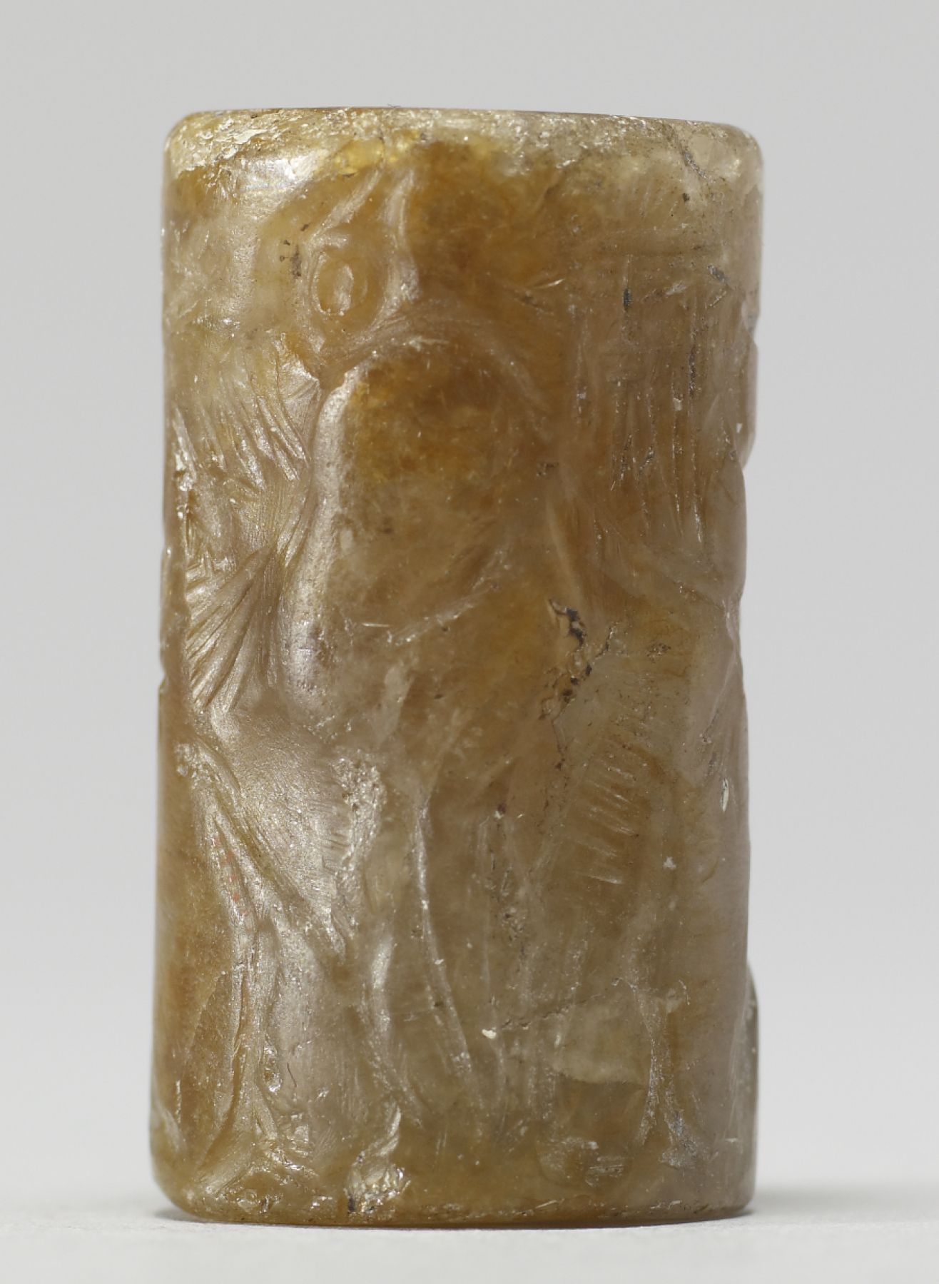 Image for Cylinder Seal with Bull and Lion on Hind Legs