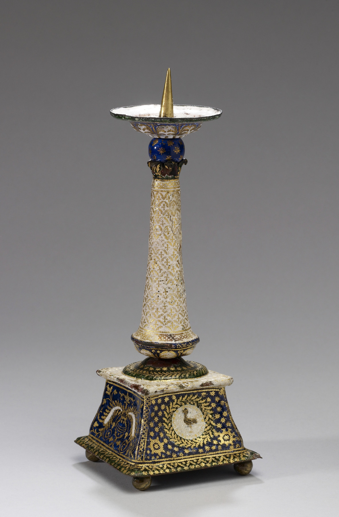 Image for Candlestick with Decorative Motifs