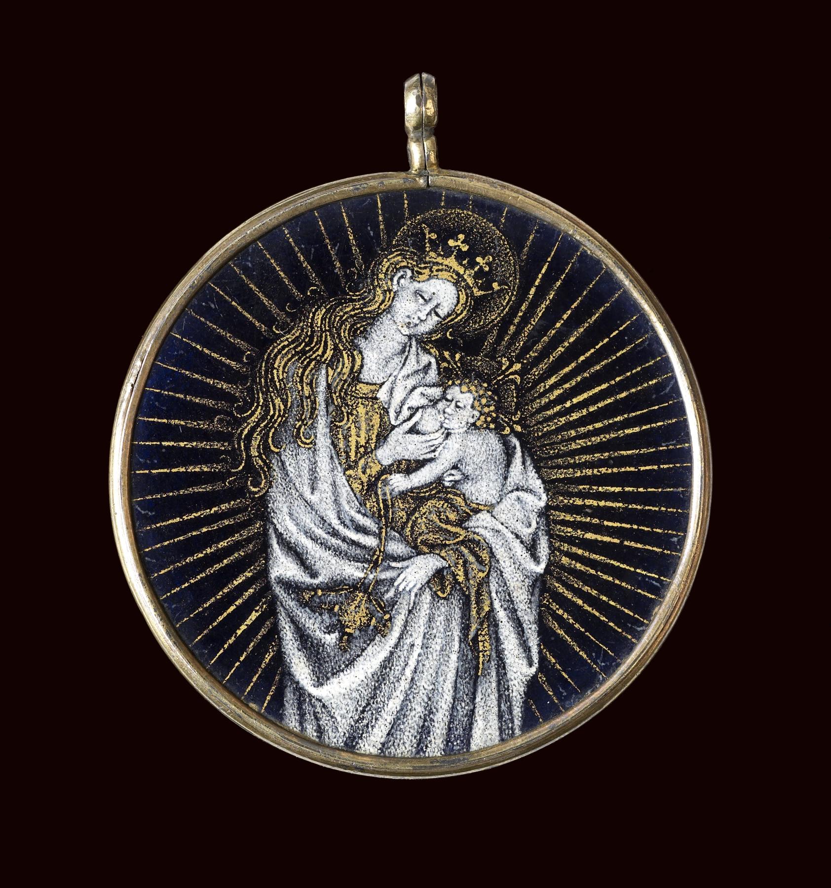 Image for Medallion with the Emperor Augustus's Vision of the Virgin and Child