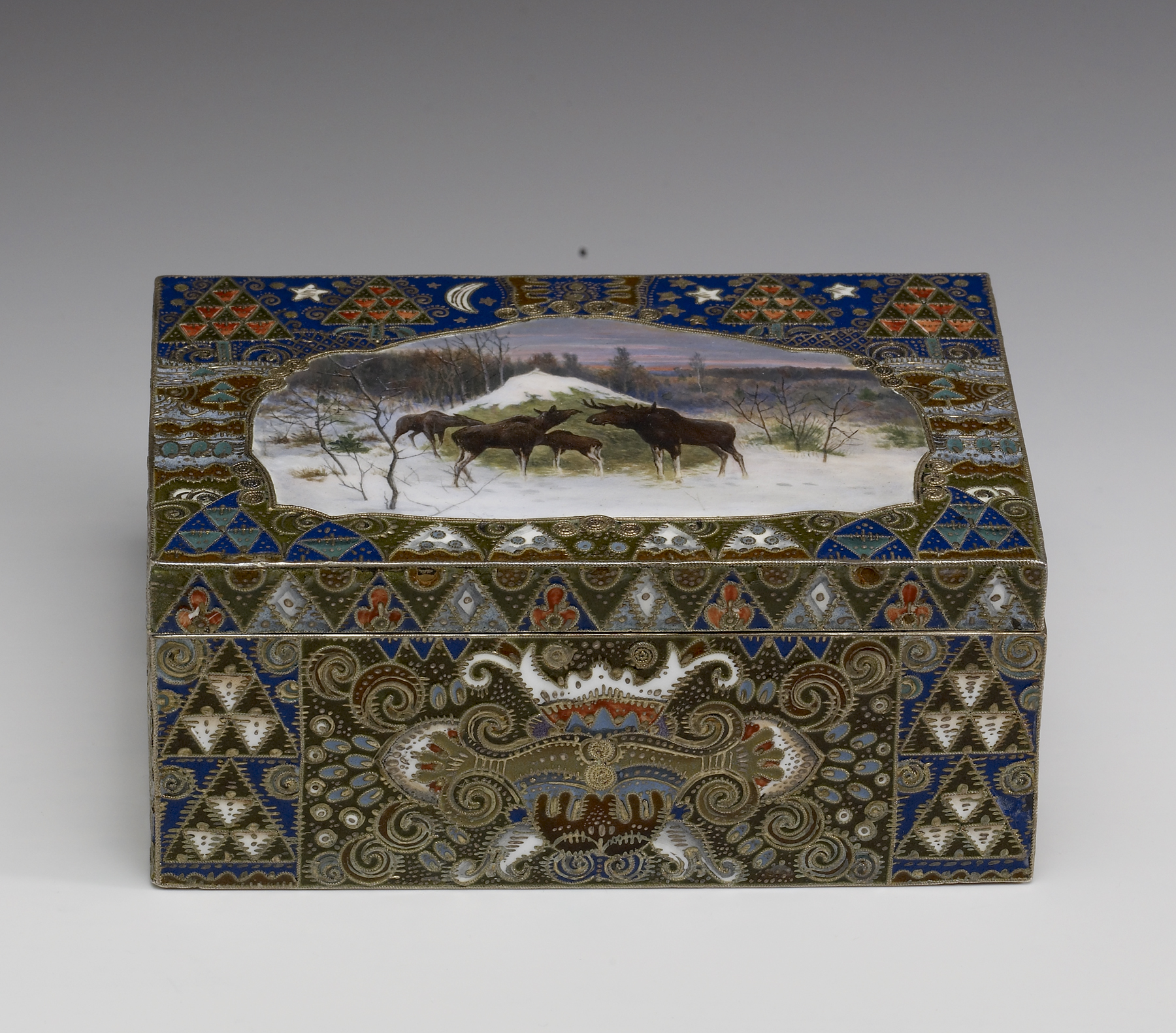 Image for Box with Winter Landscape