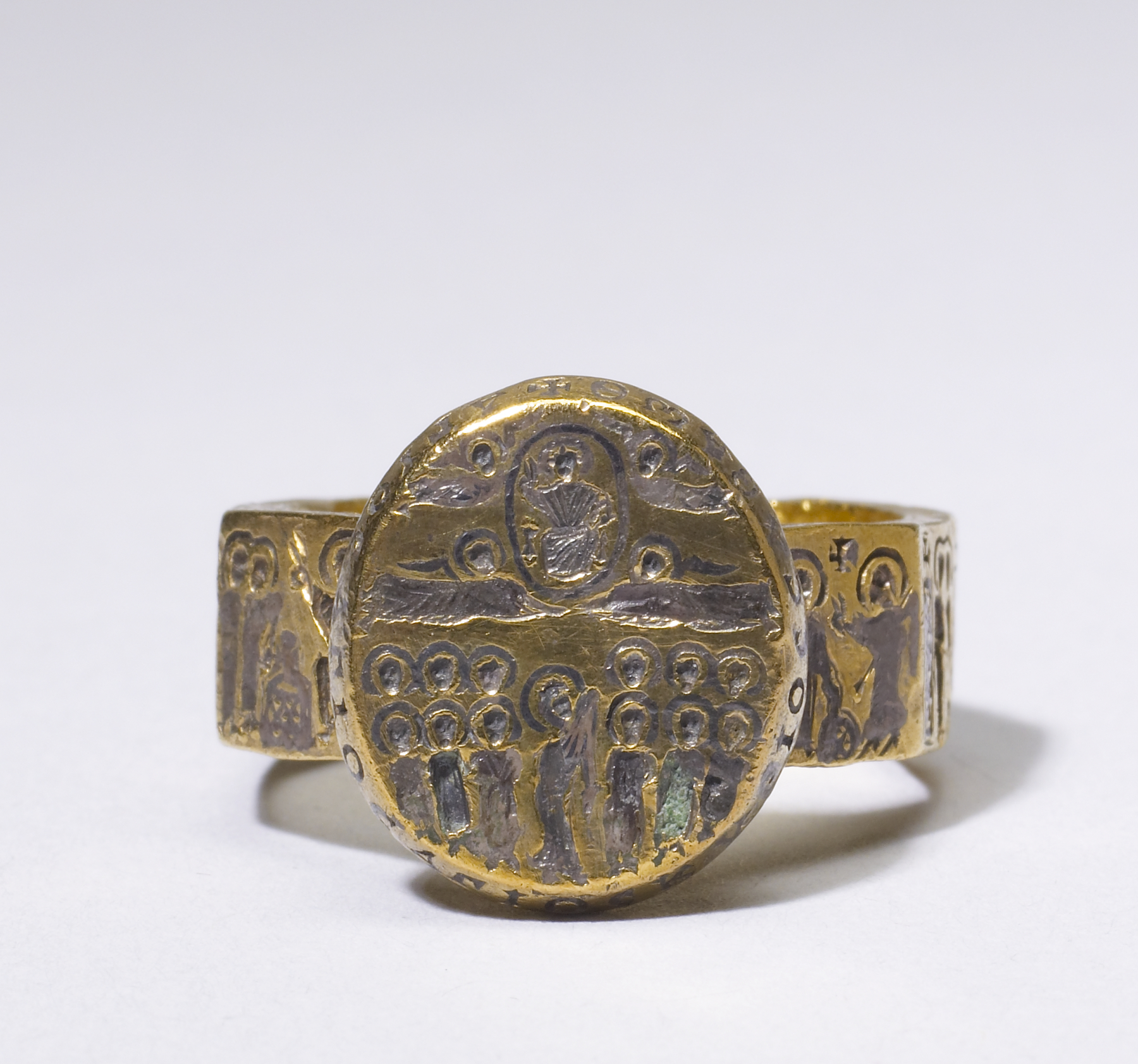 Image for Marriage Ring with Scenes from the Life of Christ