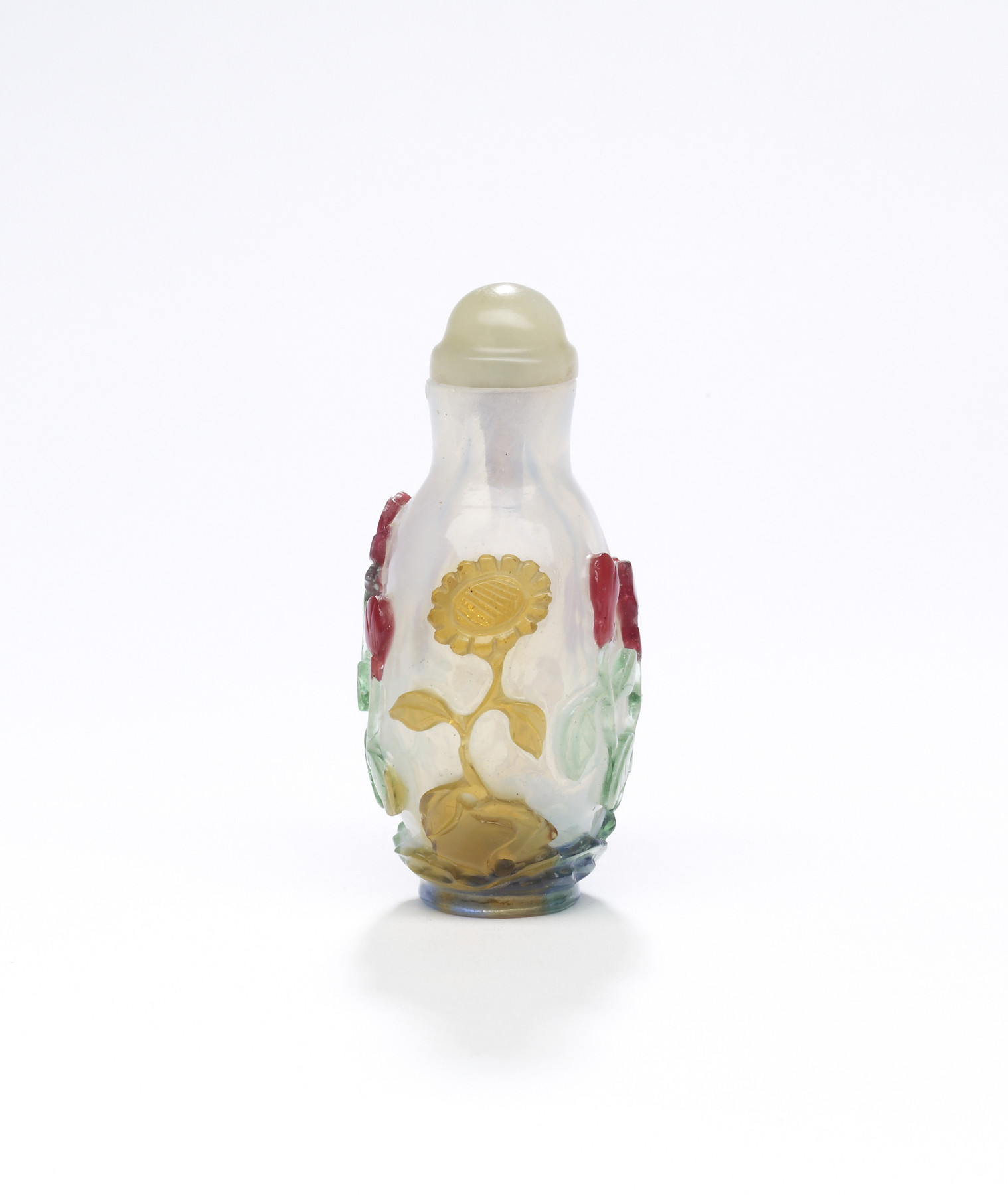 Image for Snuff Bottle with Flowers