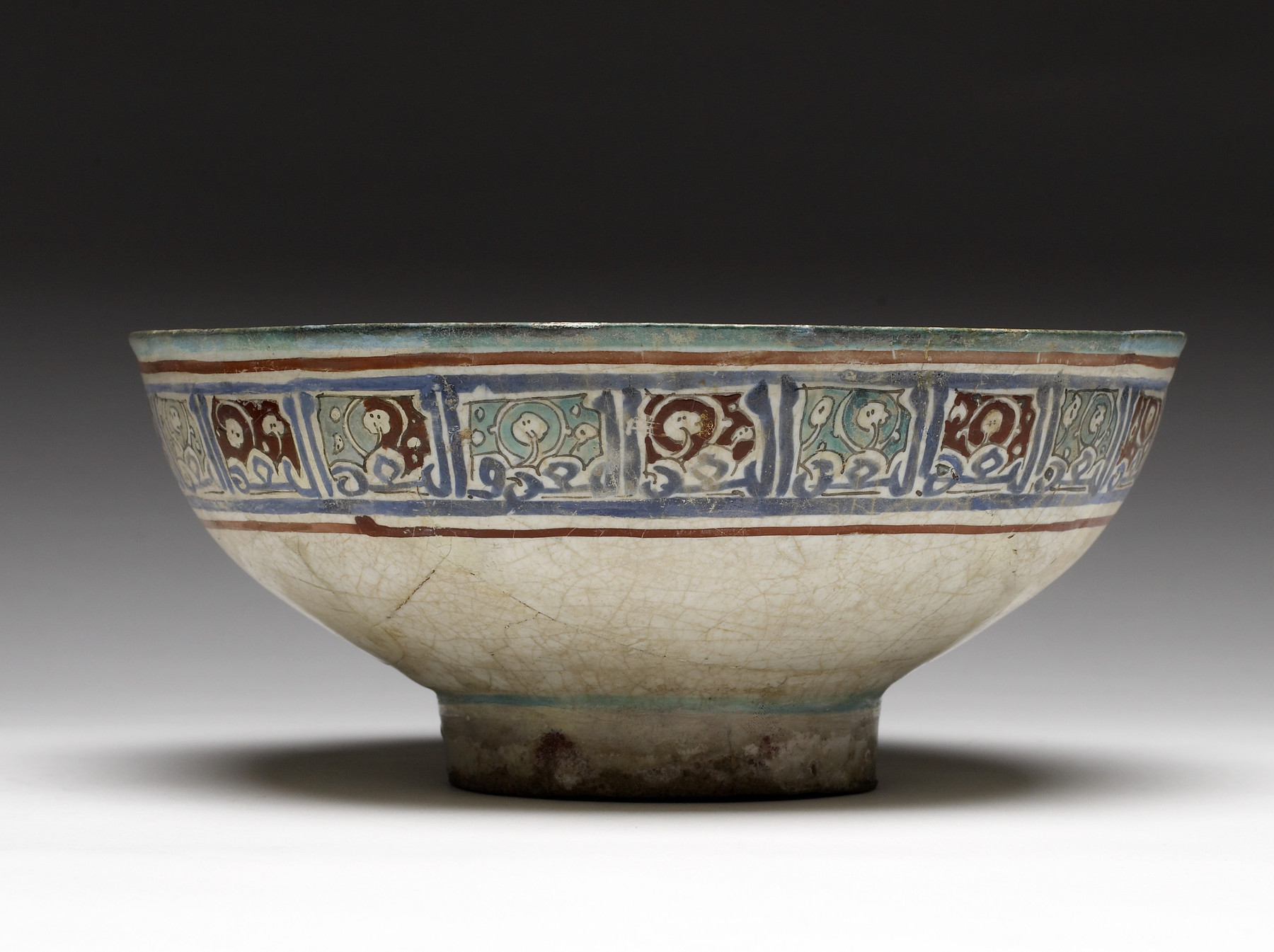 Image for Bowl with Star and Hexagonal Design 
