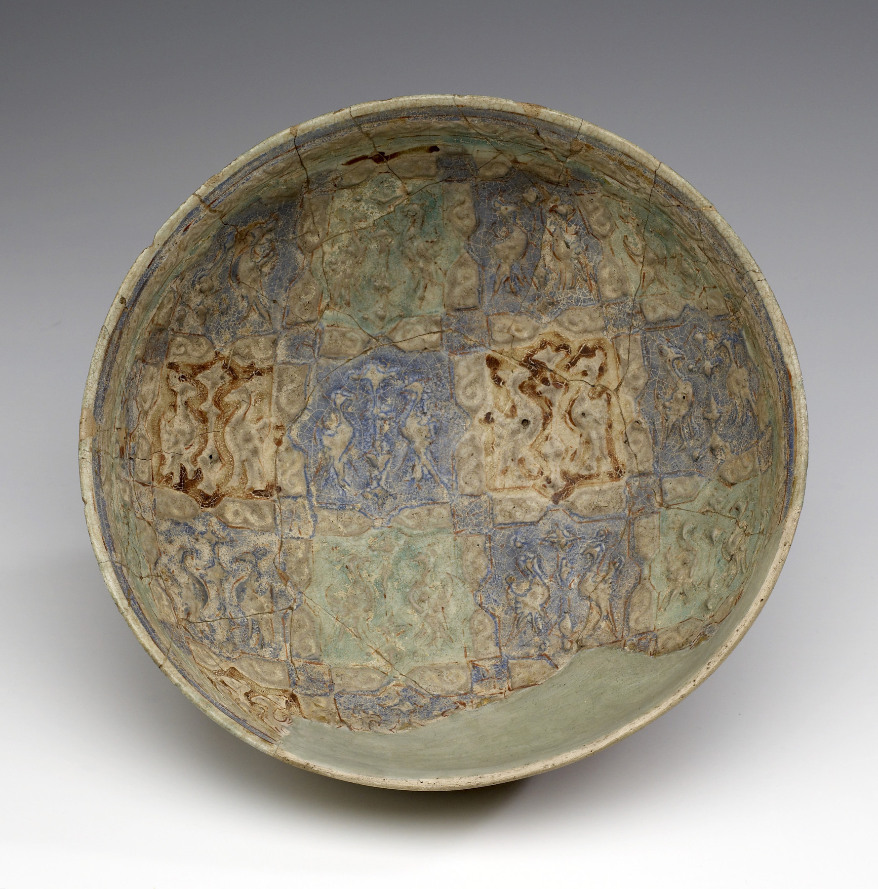 Image for Bowl with Pattern of Peacocks