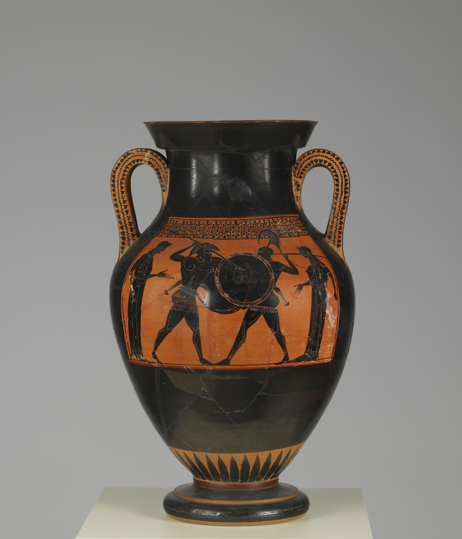Image for Amphora with Scenes of Combat