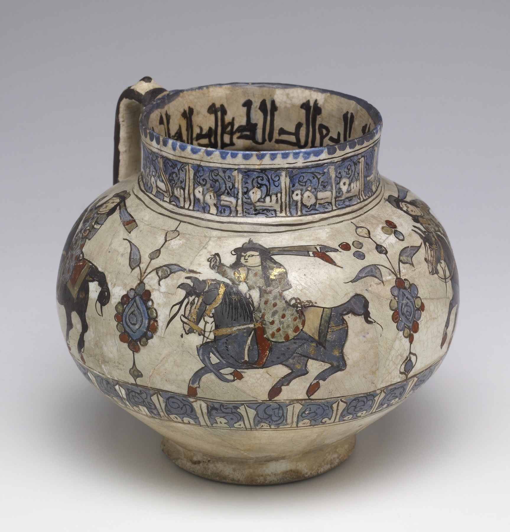 Image for Jug with Four Horsemen