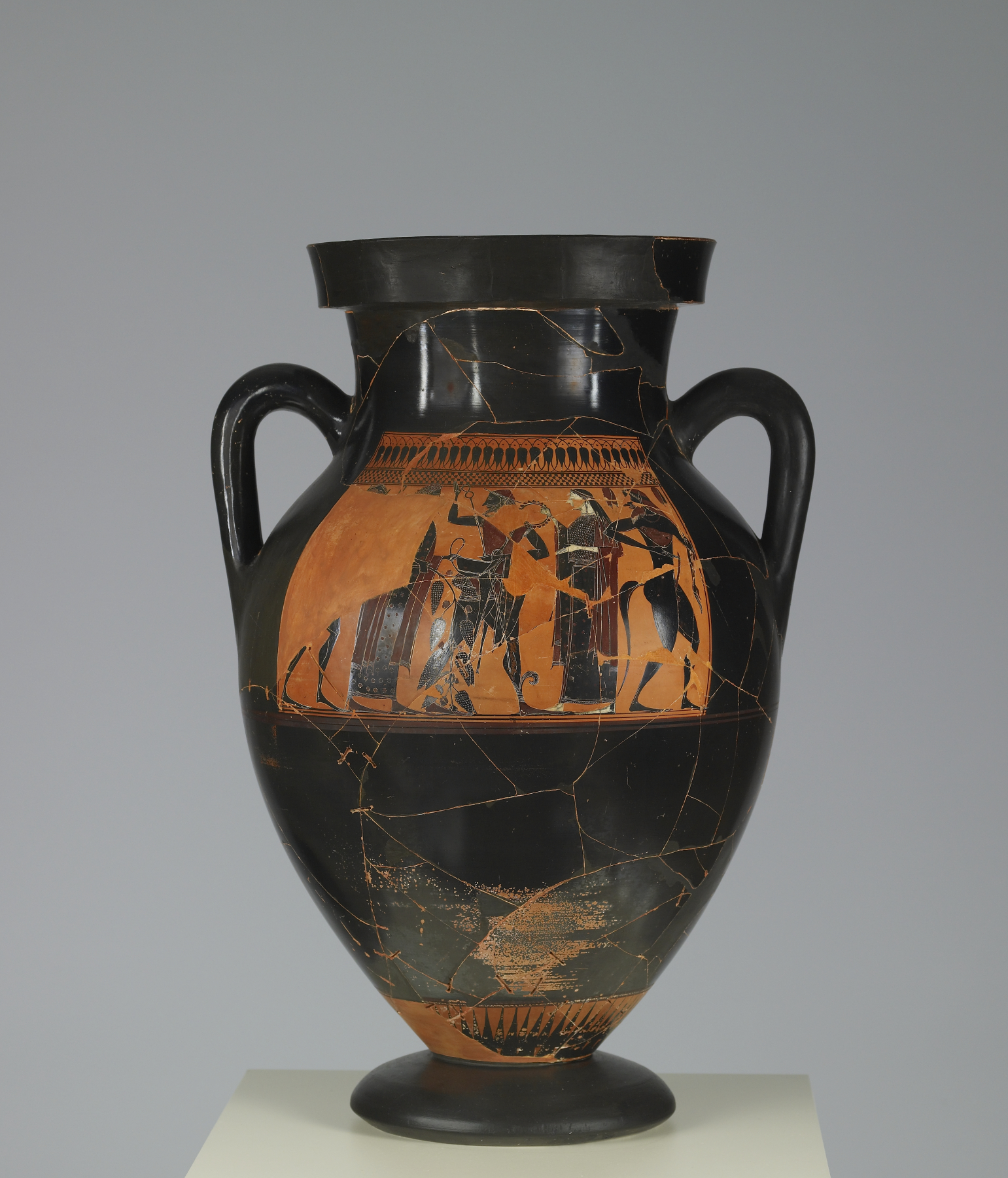 Image for Amphora with Scenes of the Hermes and Dionysus