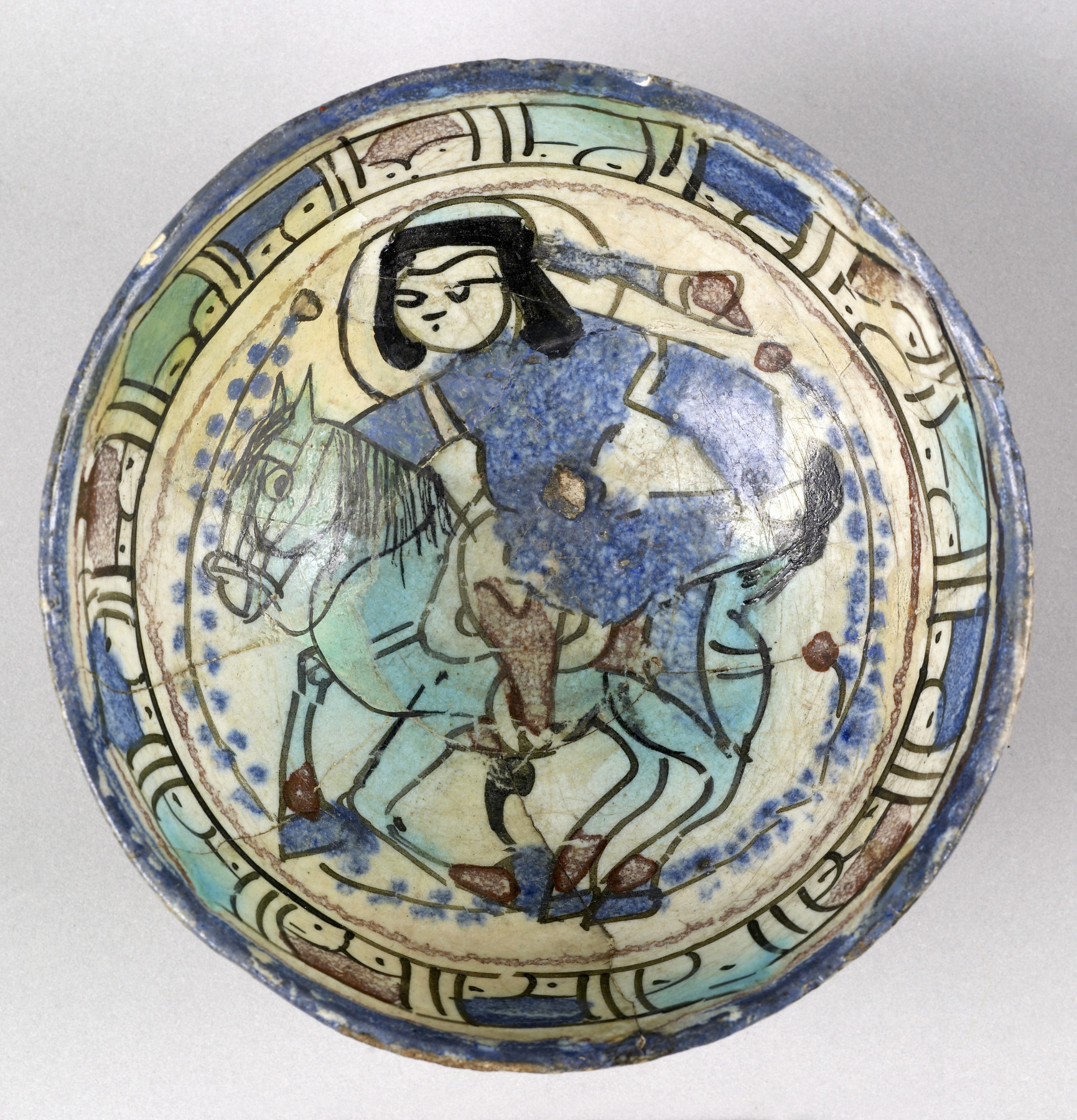 Image for Bowl with Horseman