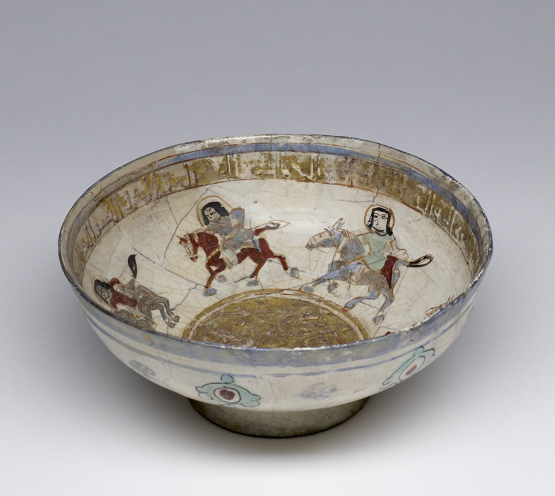 Image for Bowl with Horsemen