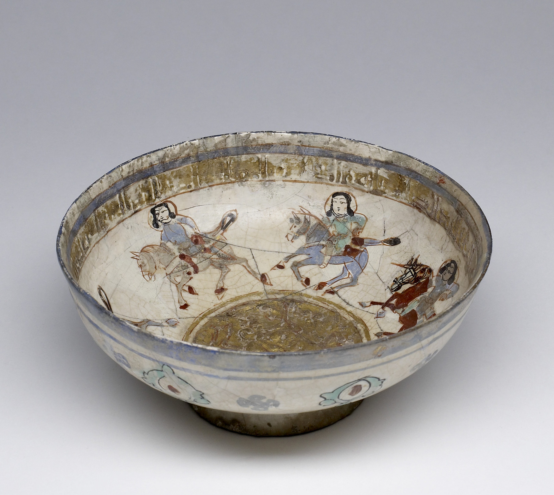 Image for Bowl with Horsemen