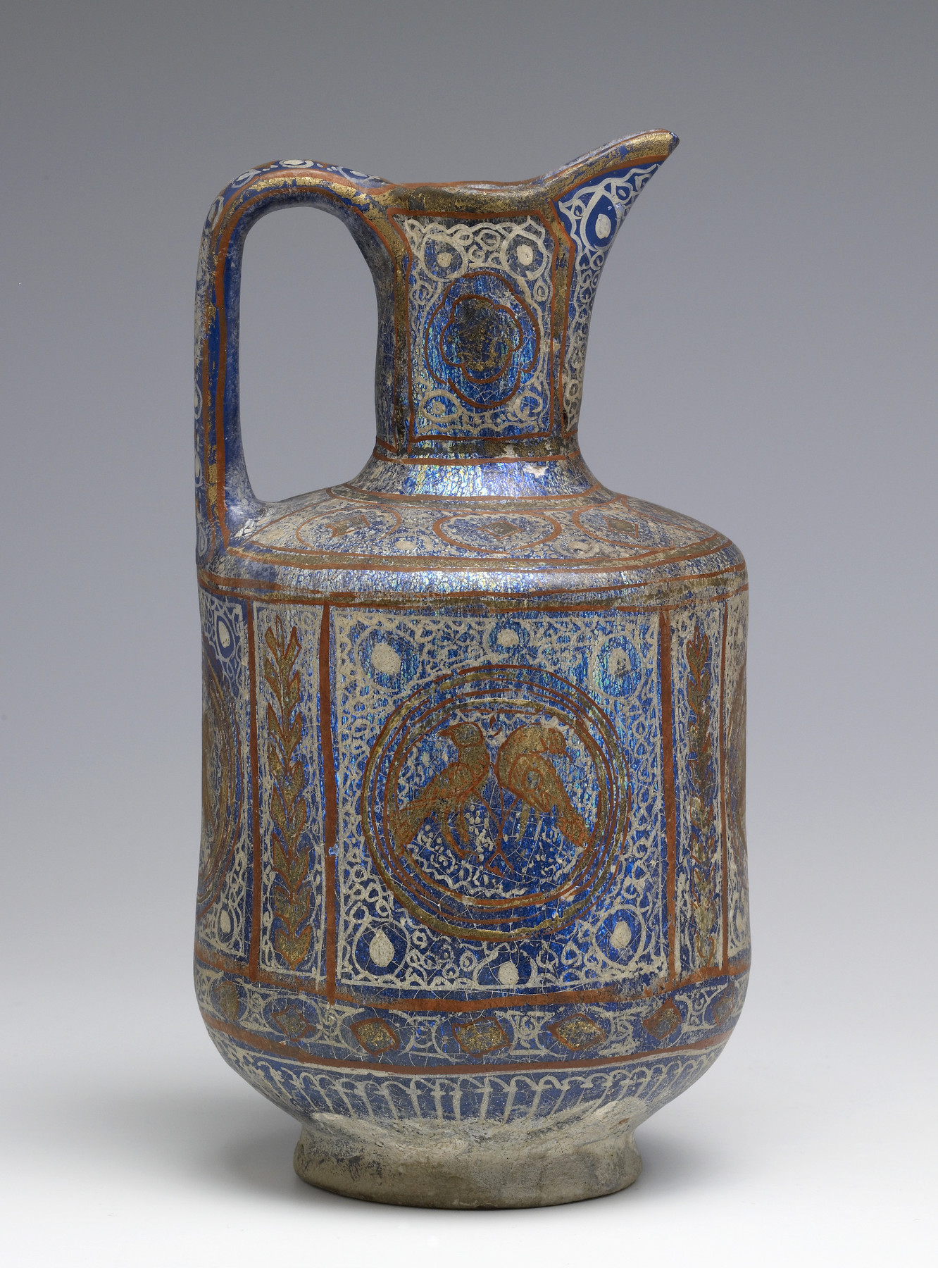 Image for Jug with Birds and Laurel Stems
