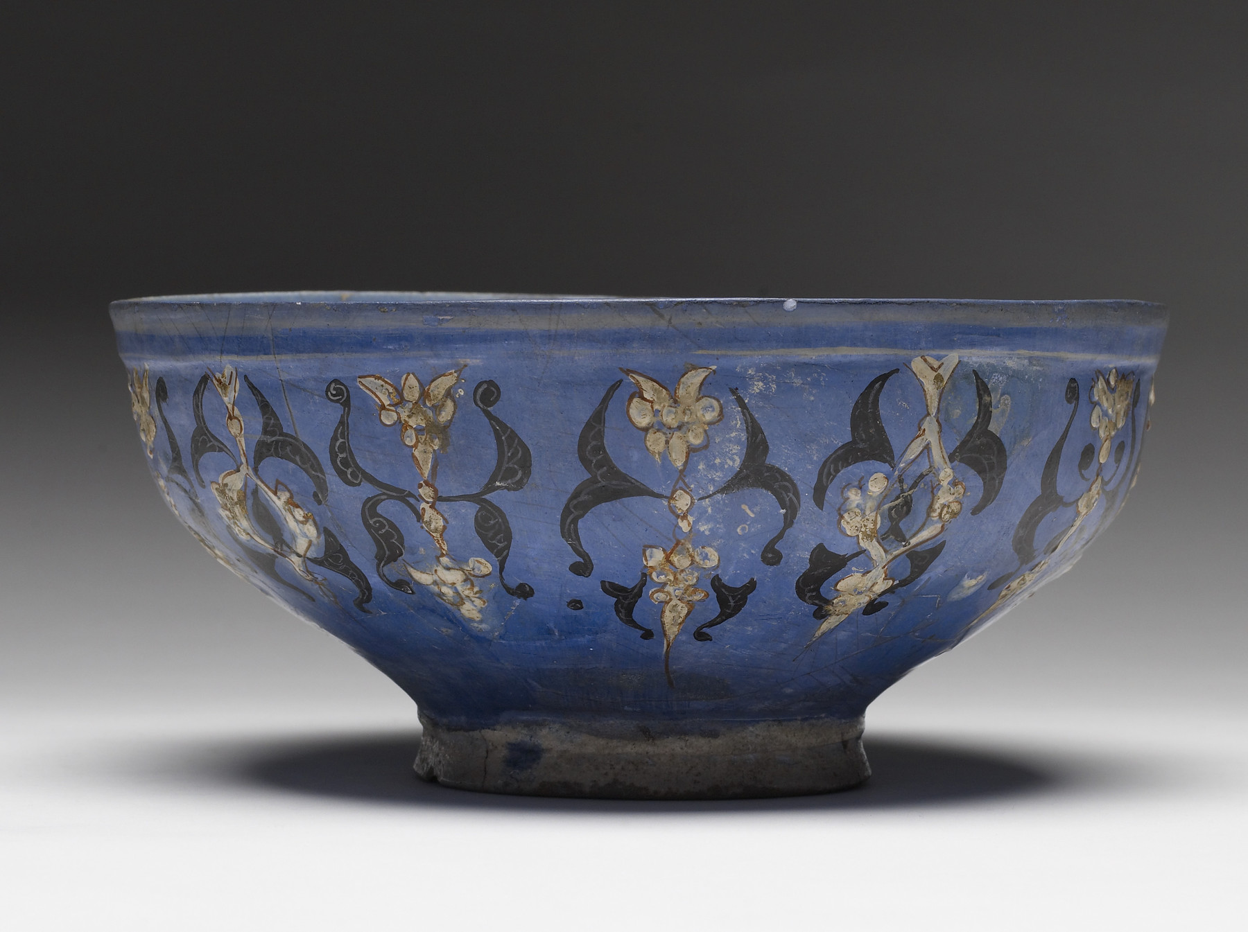 Image for Bowl with Birds and Floral Motifs