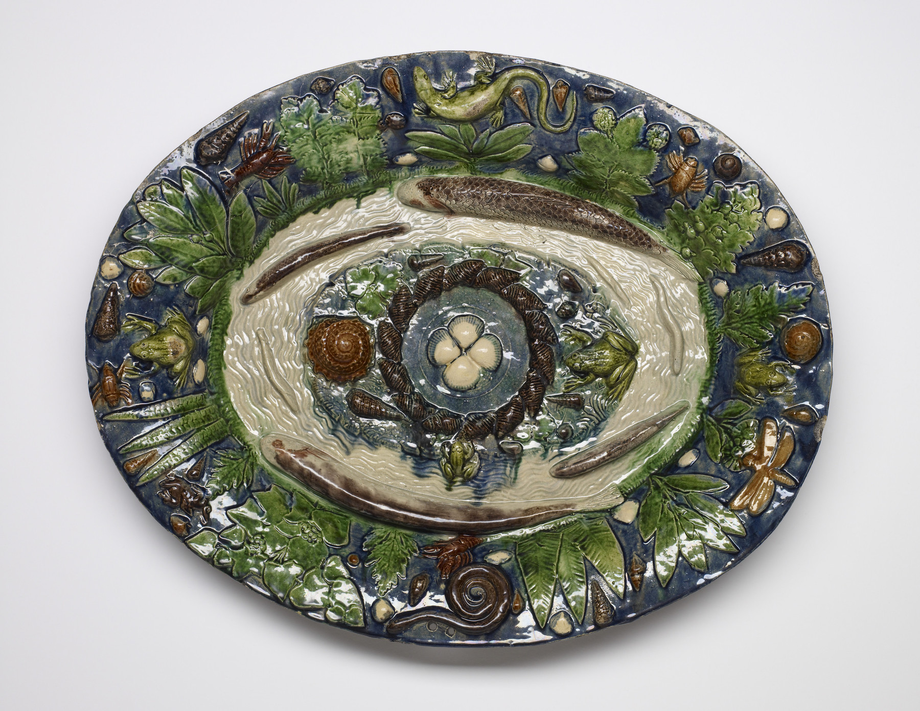Image for Ornamental Platter with Pond Life