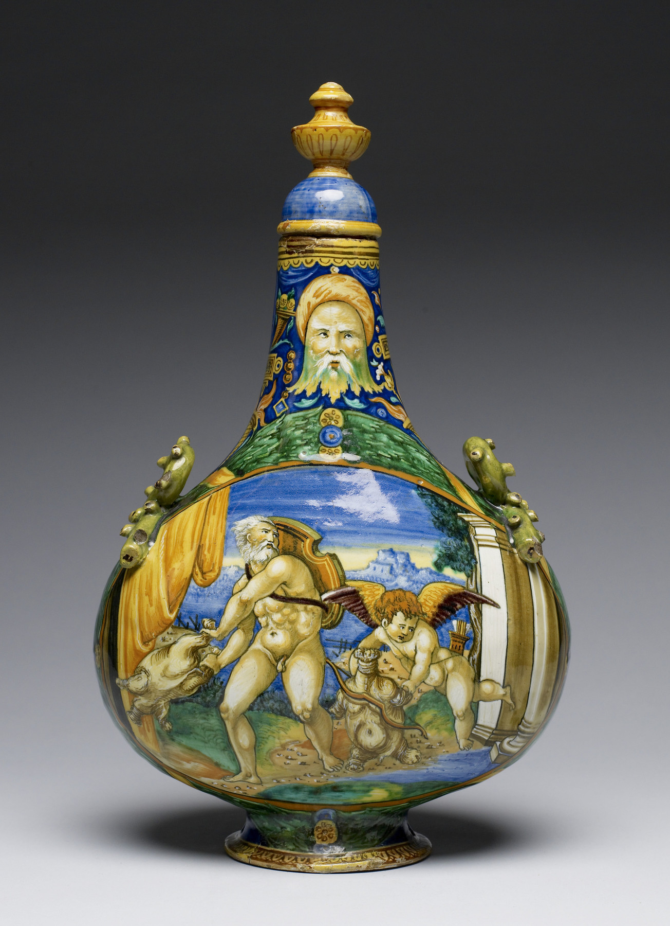 Image for "Pilgrim Flask" with Mercury and Psyche