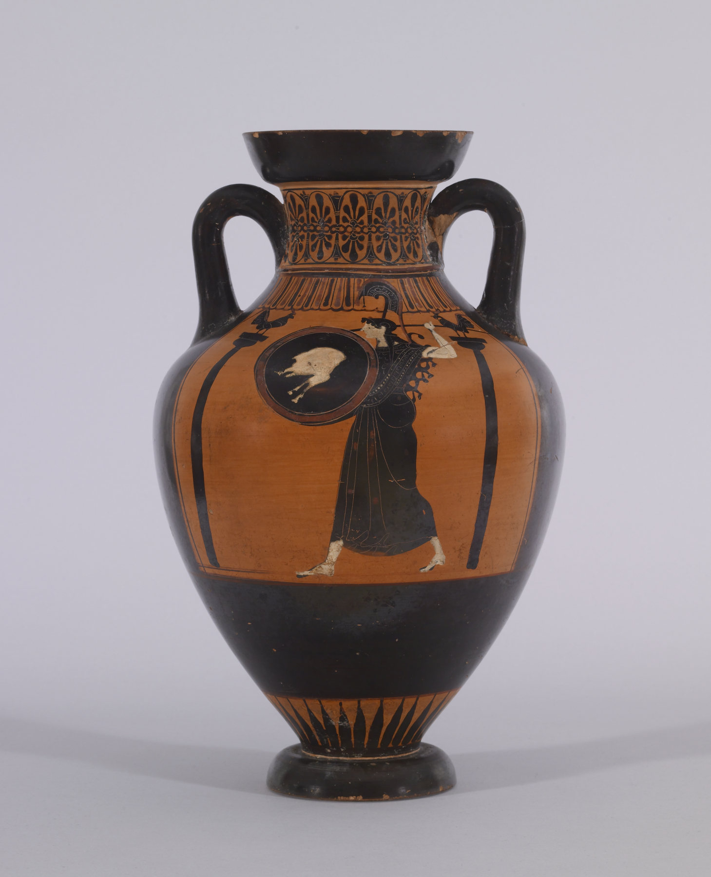 Image for Pseudo-Panathenaic Amphora with Discus Thrower