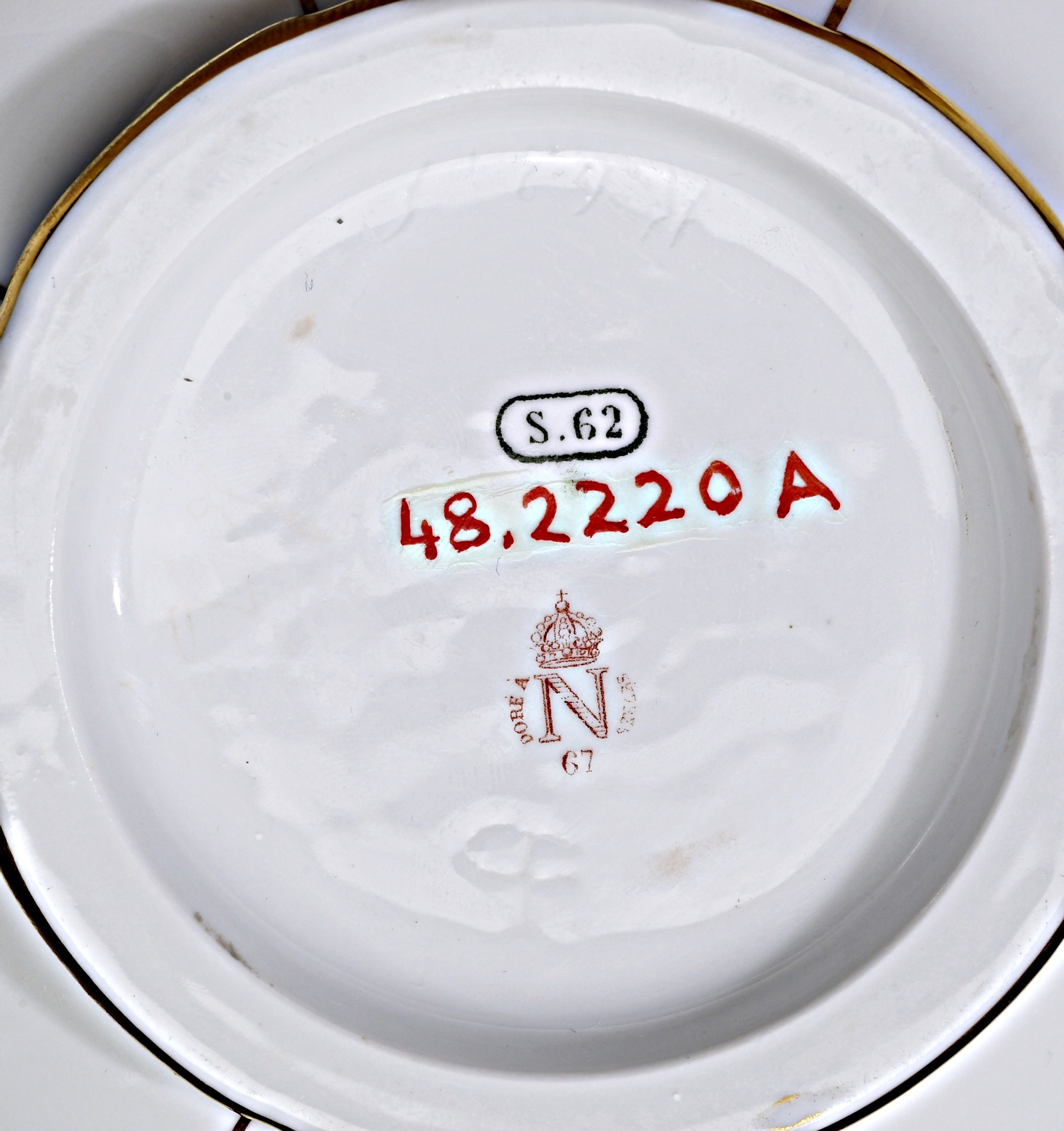 Image for Sponge Dish with the Monogram of William T. Walters