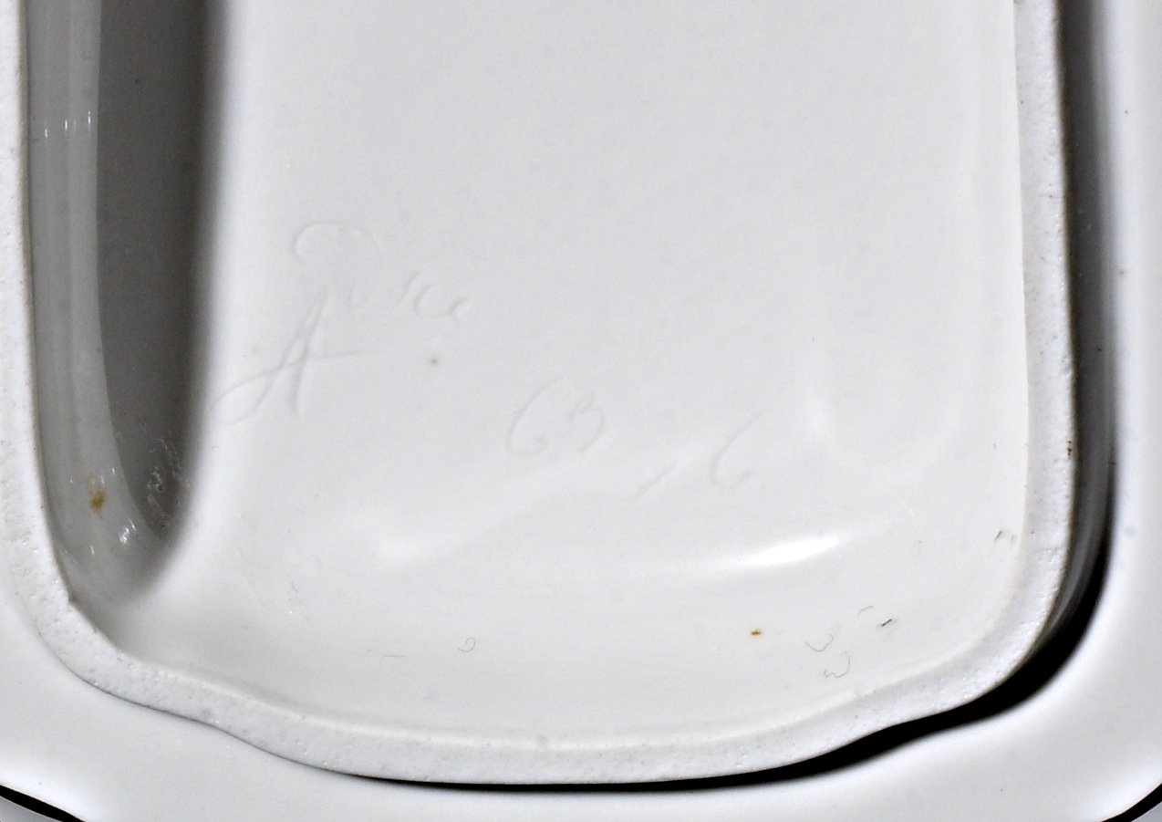 Image for Toothbrush Dish with the Monogram of William T. Walters