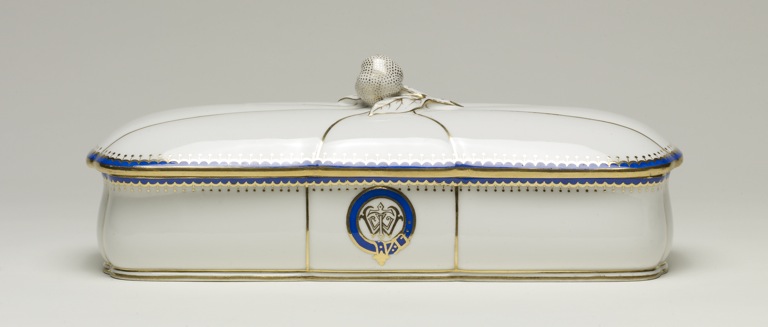 Image for Toothbrush Dish with the Monogram of William T. Walters