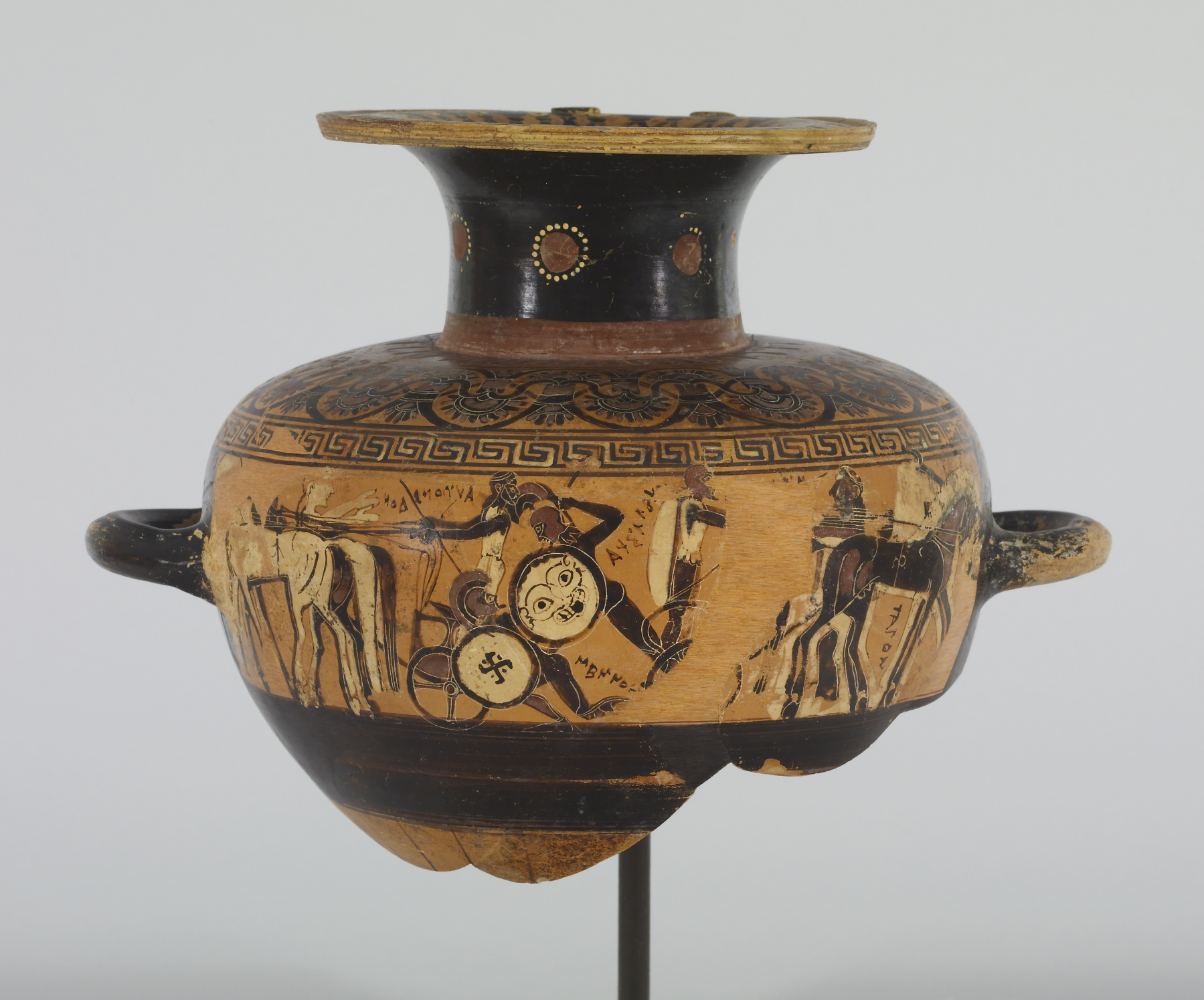 Image for Hydria with the Fight of Achilles and Memnon