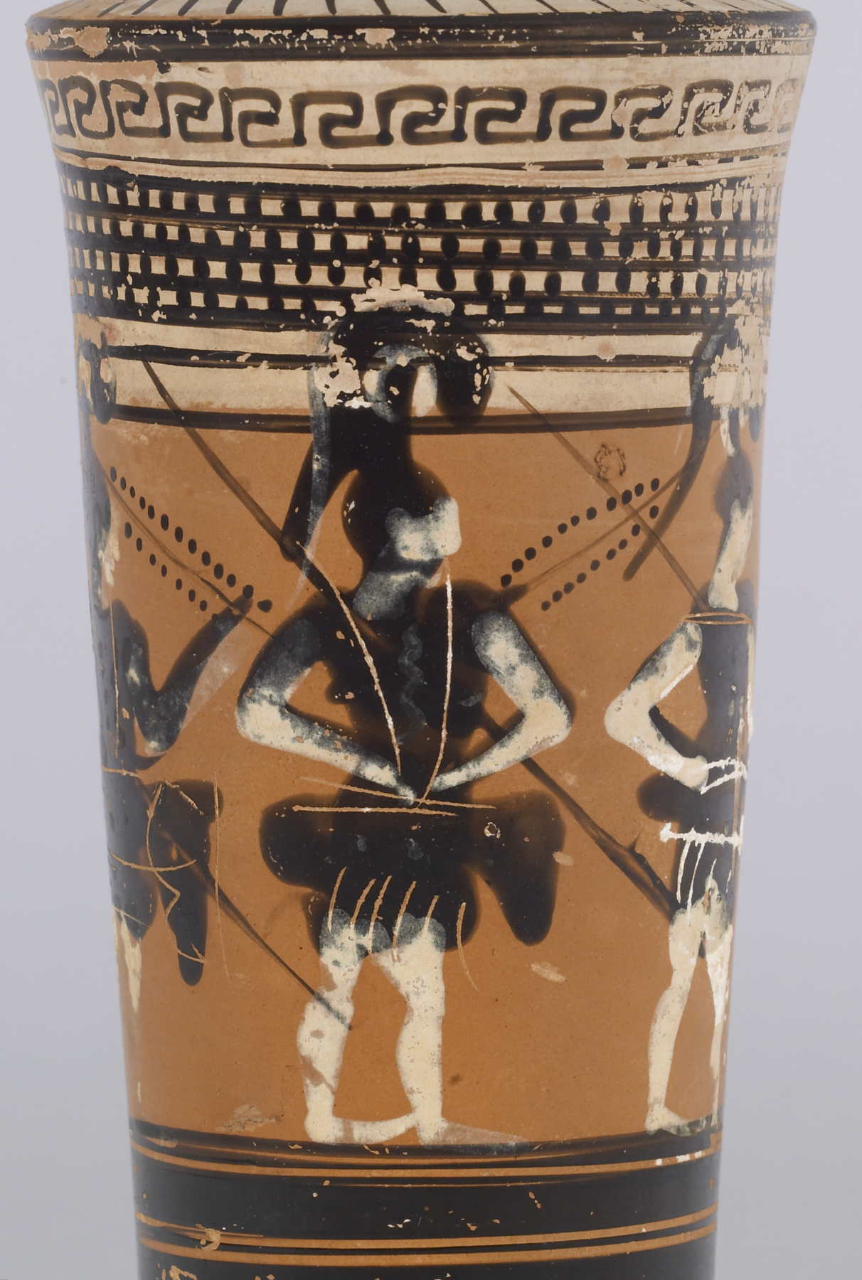 Image for Lekythos with Three Amazons