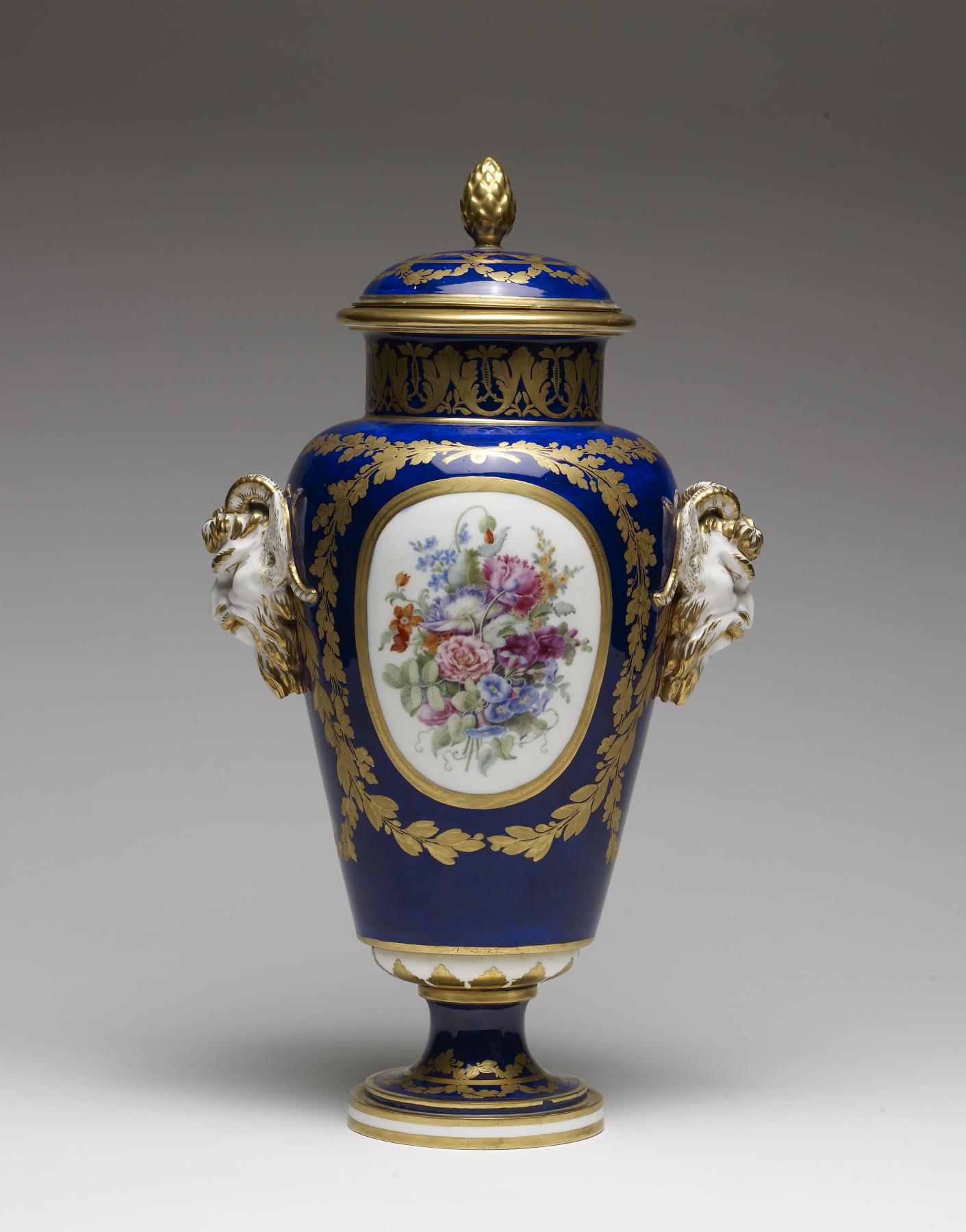 Image for One of a Pair of Vases (Vase à bandes)