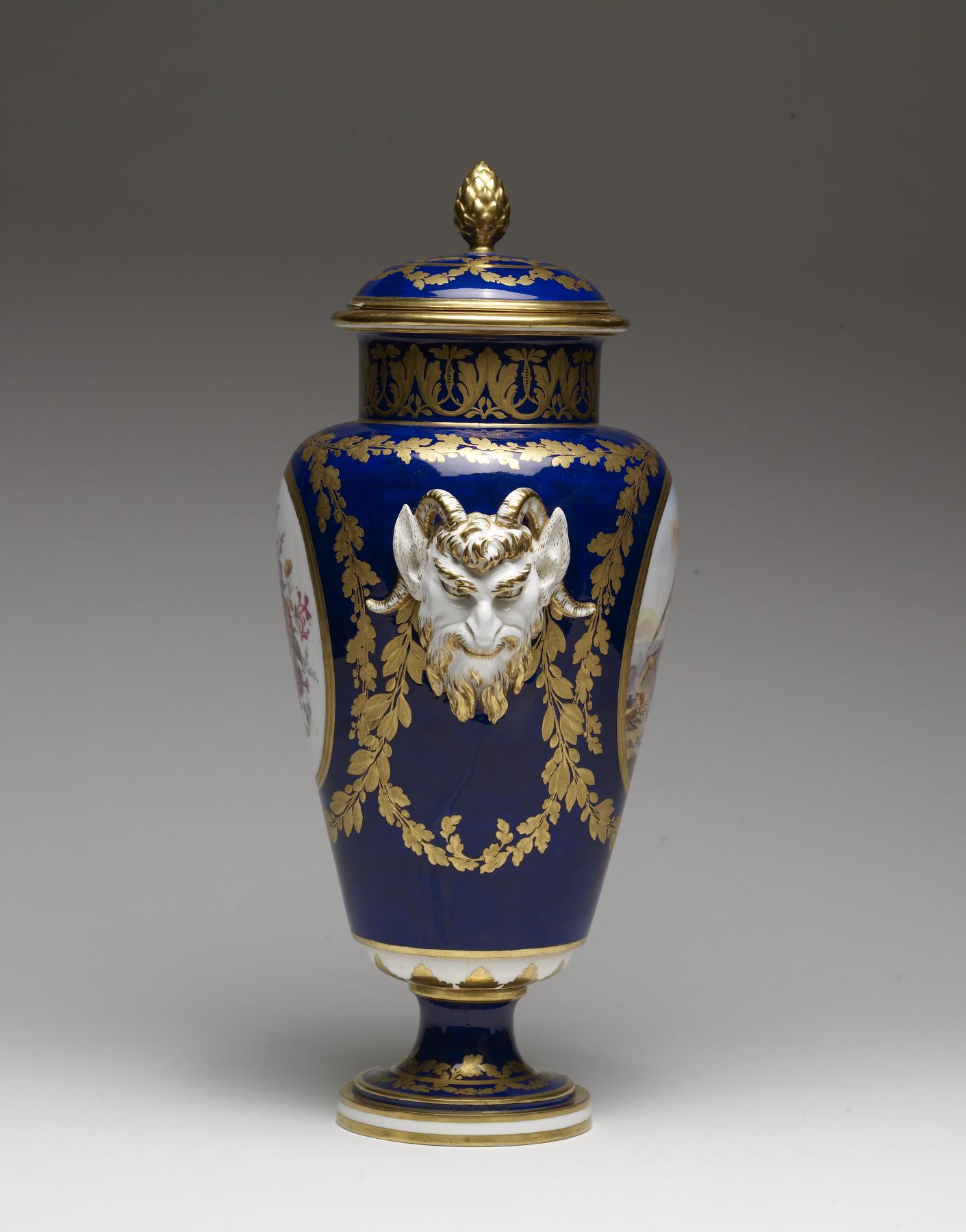 Image for One of a Pair of Vases (Vase à bandes)
