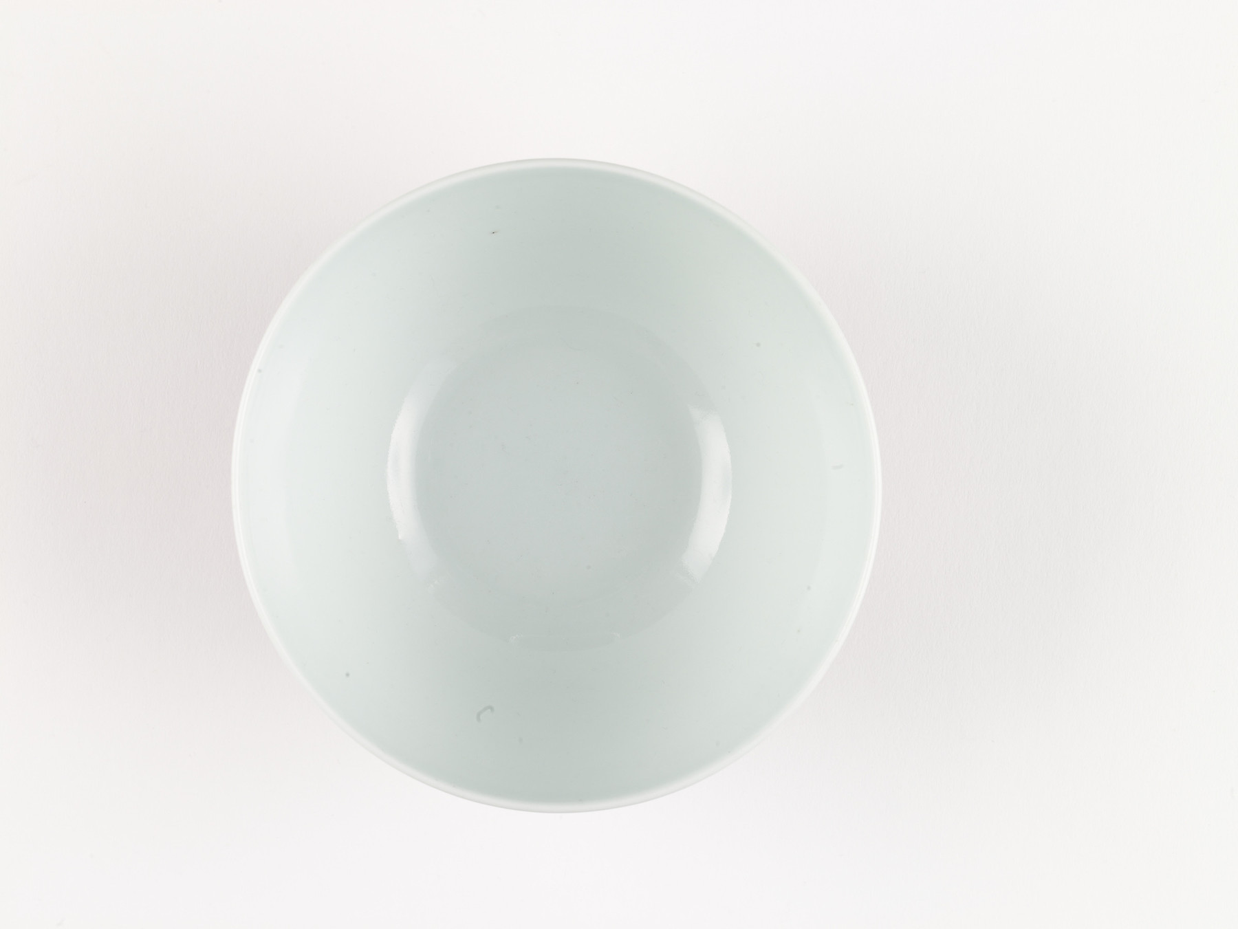 Image for Red and White Glazed Bowl