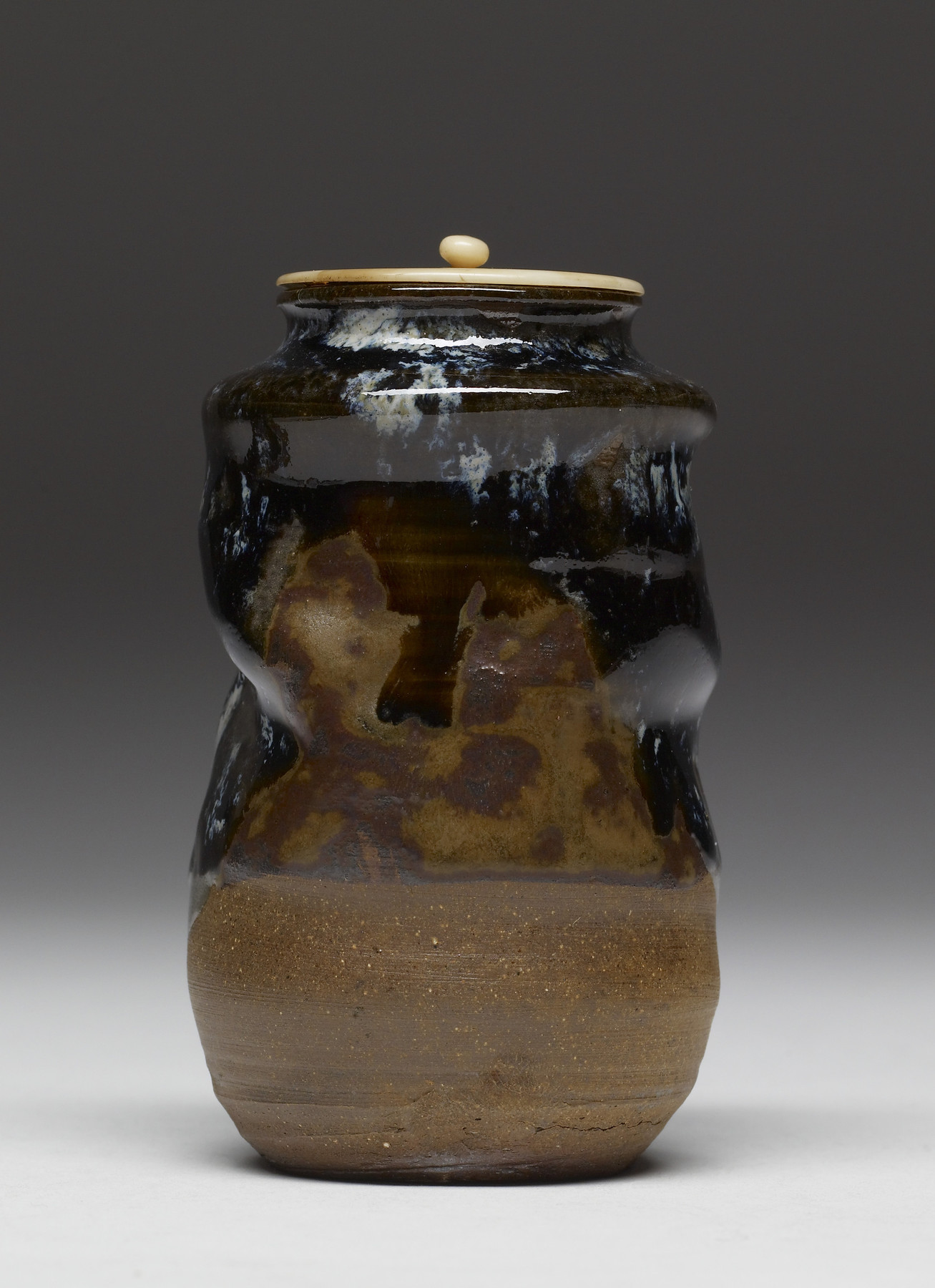 Image for Tea Caddy with Ivory Lid