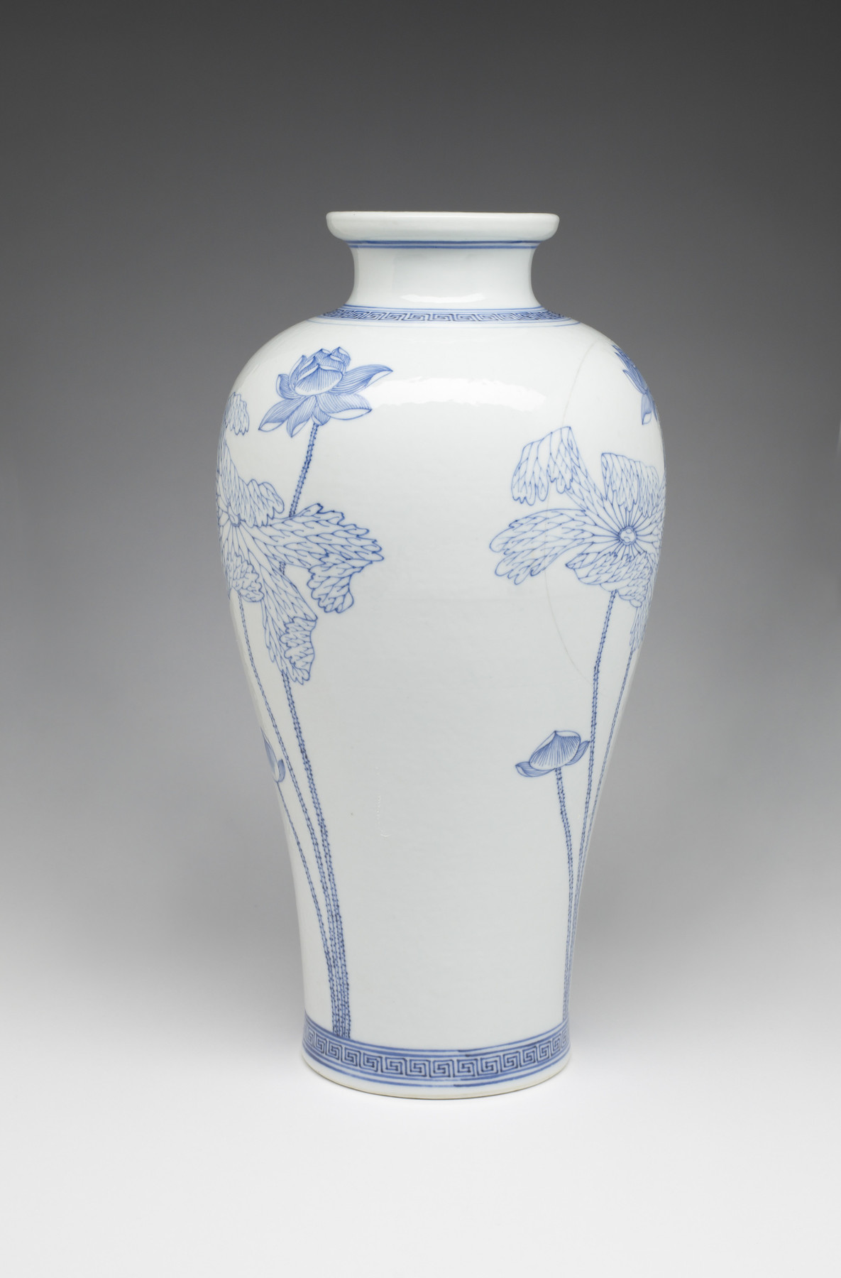 Image for Vase with Lotus Flowers