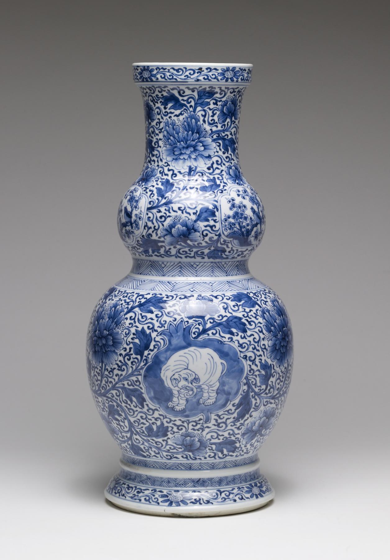 Image for Double-Gourd-Shaped Vase